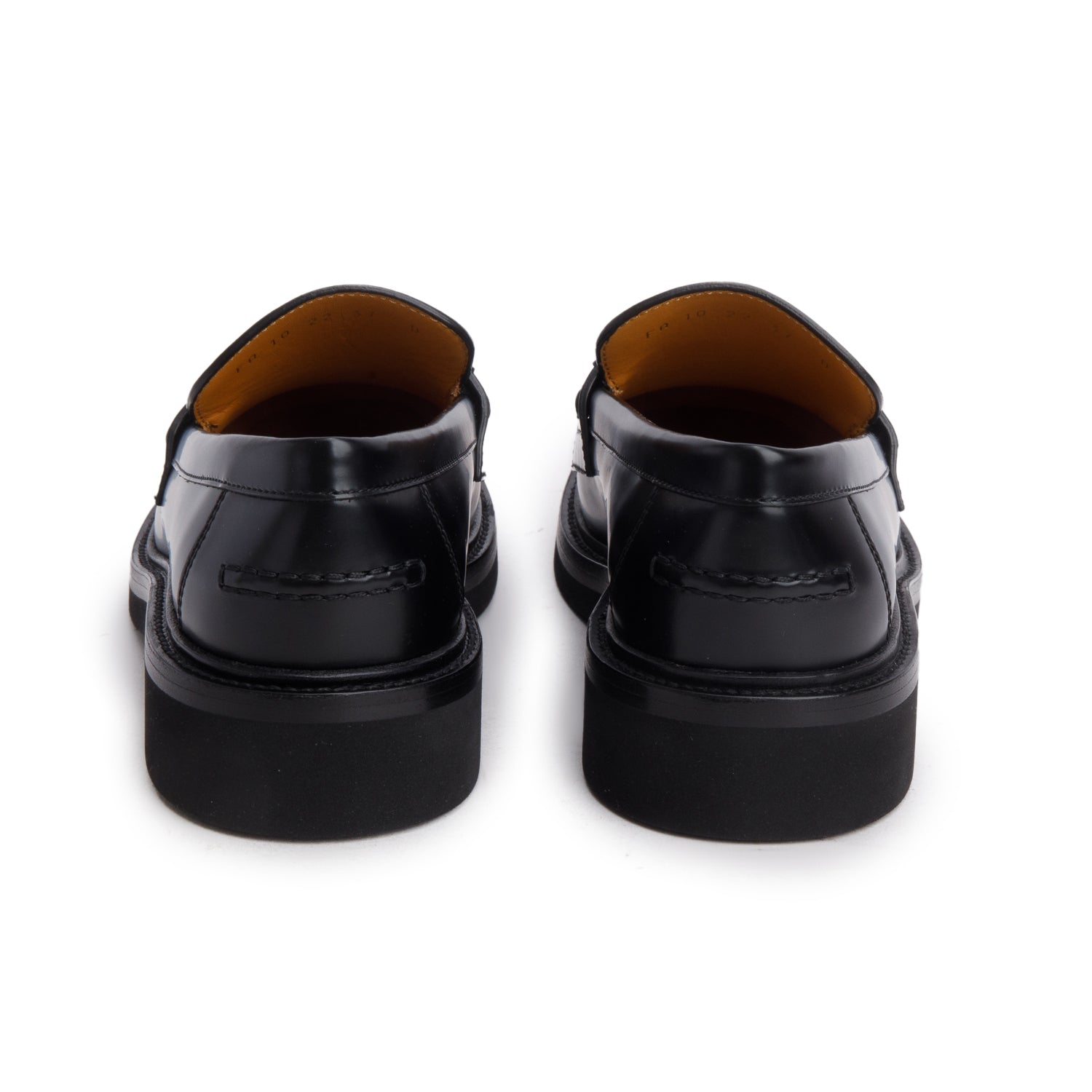 Christian Dior 2022 Black Brushed Calfskin Boy Loafers, Women's Size 37 w/ Box