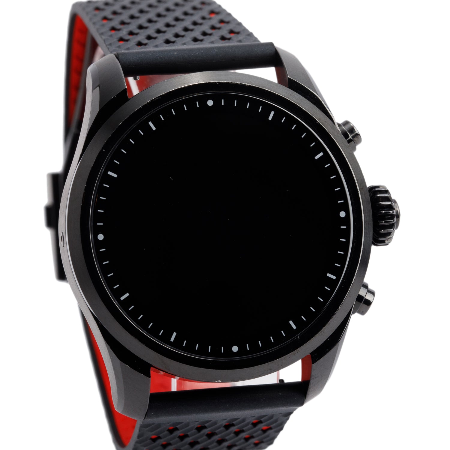 Montblanc Black DLC Stainless Steel Summit 2 42 MM Smartwatch S2T18 w/ Box, Papers, Charger & Extra Band
