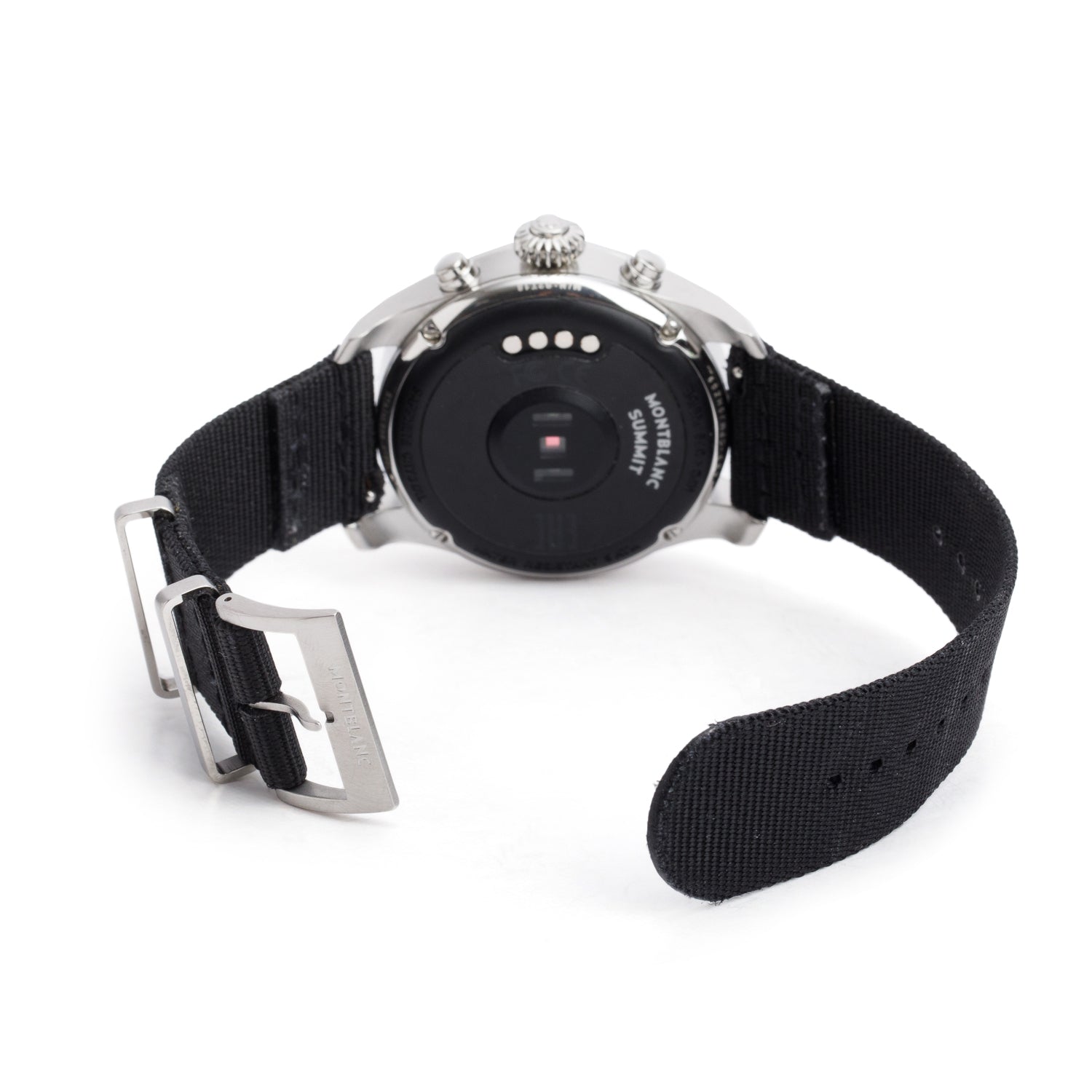 Montblanc Stainless Steel Summit 2 42 MM Smartwatch S2T18 w/ Box, Papers, Charger & Extra Band