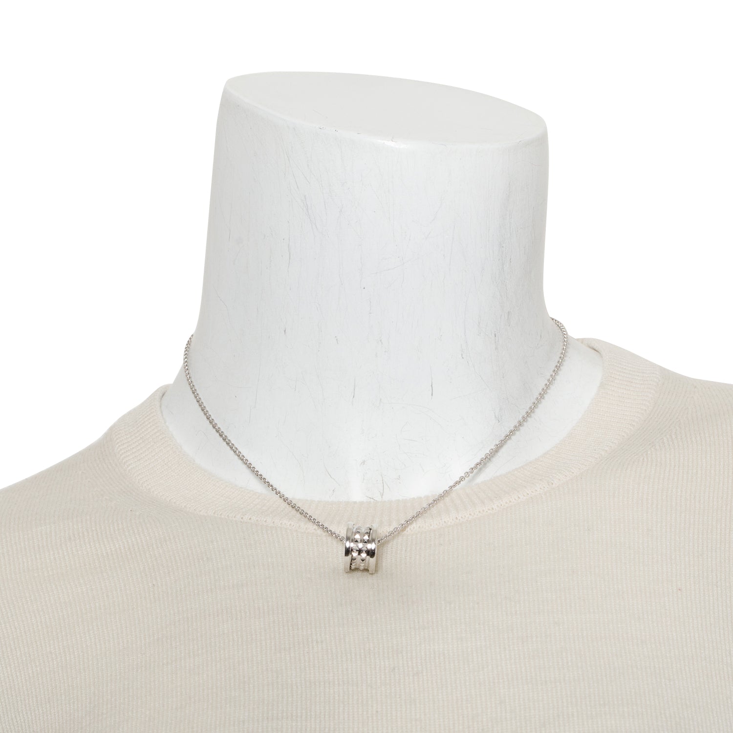 BVLGARI 2025 Sterling Silver Save The Children Pendant Necklace w/ Box & Certificate