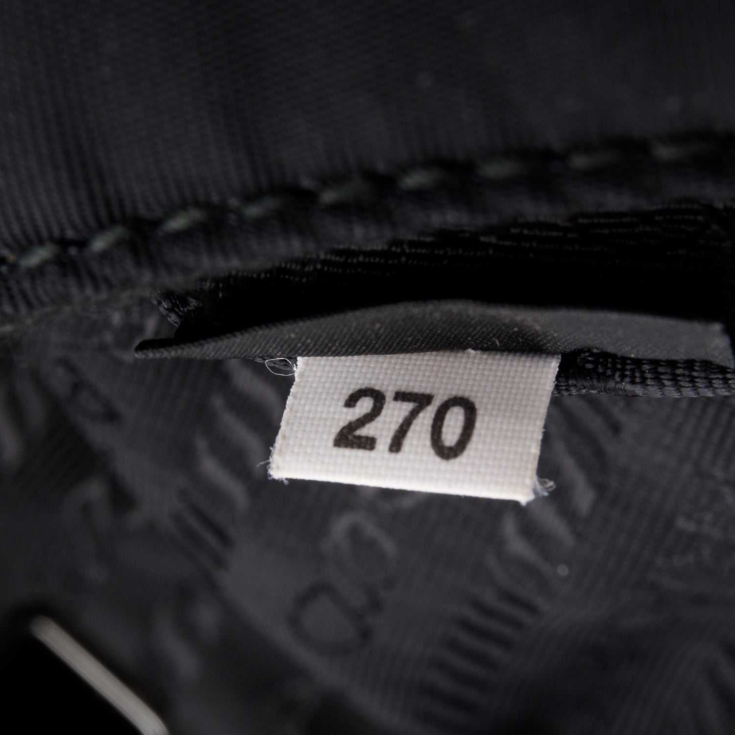 Prada Black Re-Nylon Saffiano Re-Edition 2000 Mini Bag
