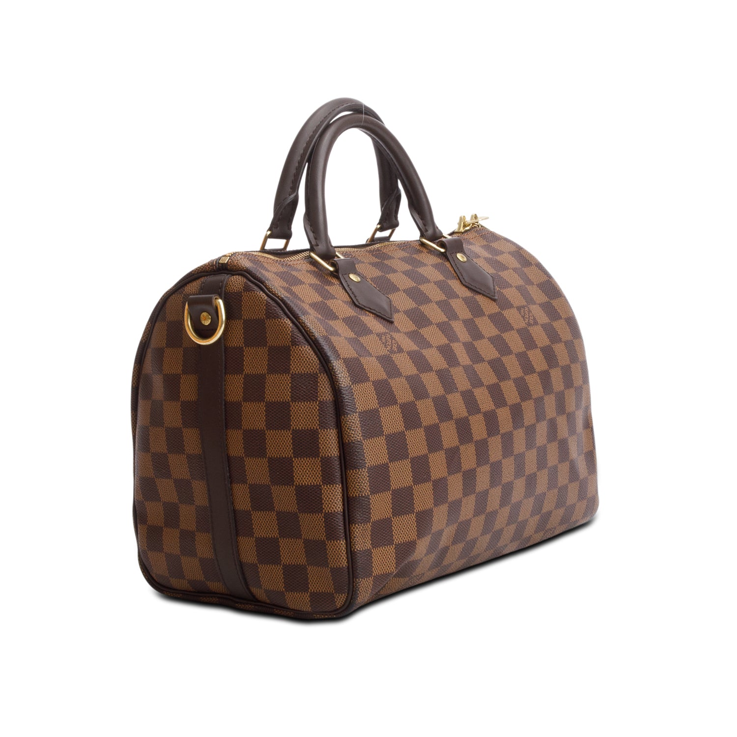 Louis Vuitton Damier Ebene Speedy Bandouliere 30 w/ Box & Strap