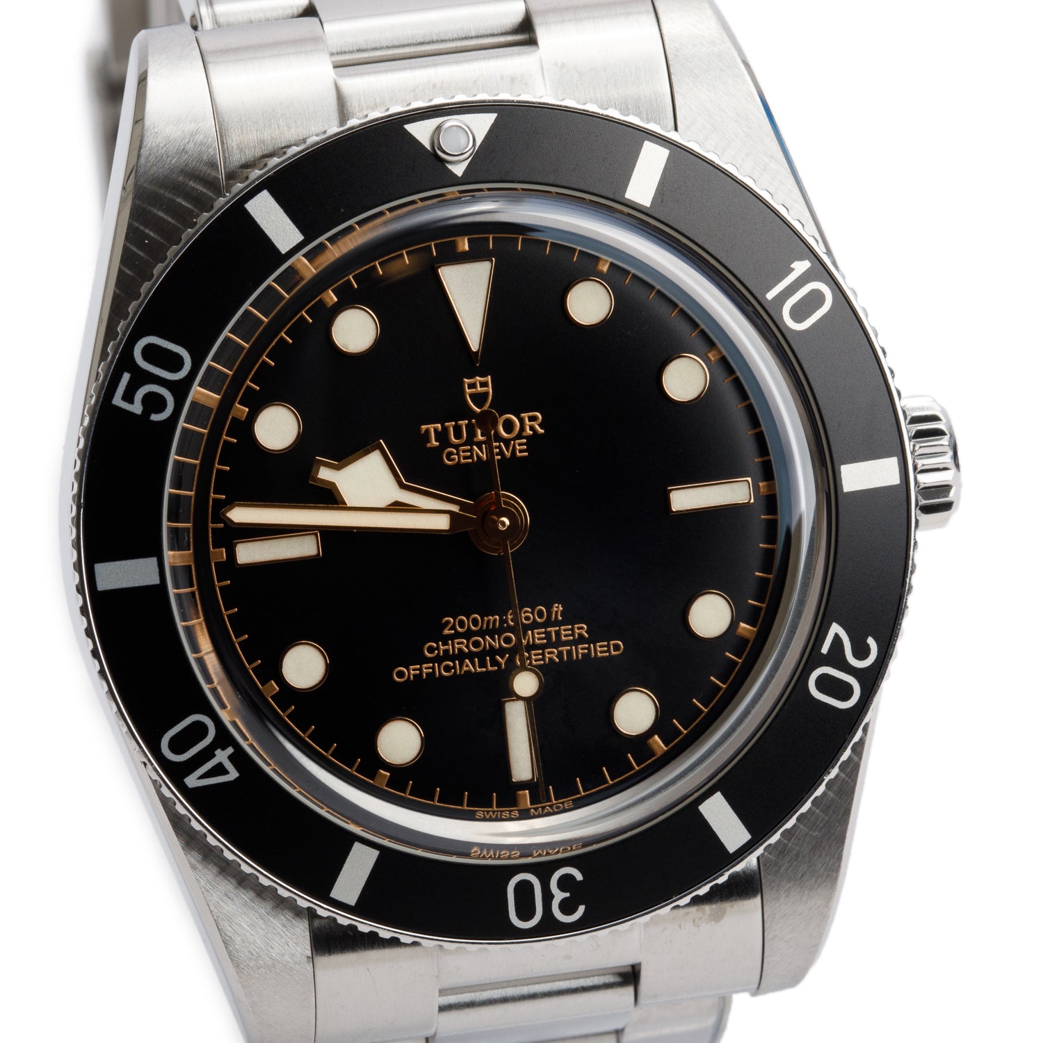 Tudor 2023 Stainless Steel Black Bay Fifty Four 37 MM Automatic Watch Black Dial 79000N w/ Box & Papers