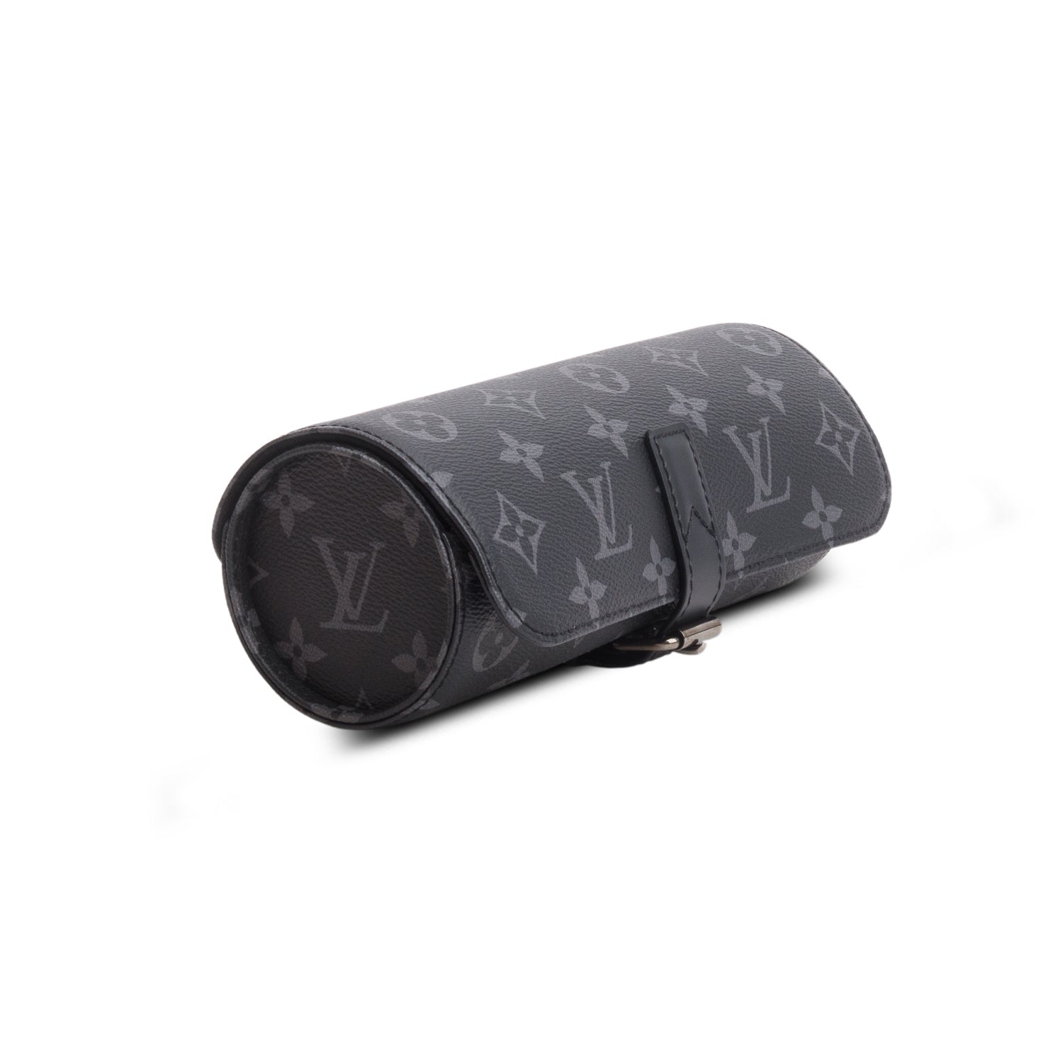 Louis Vuitton 2023 Monogram Eclipse 3 Watch Case w/ Box & Receipt