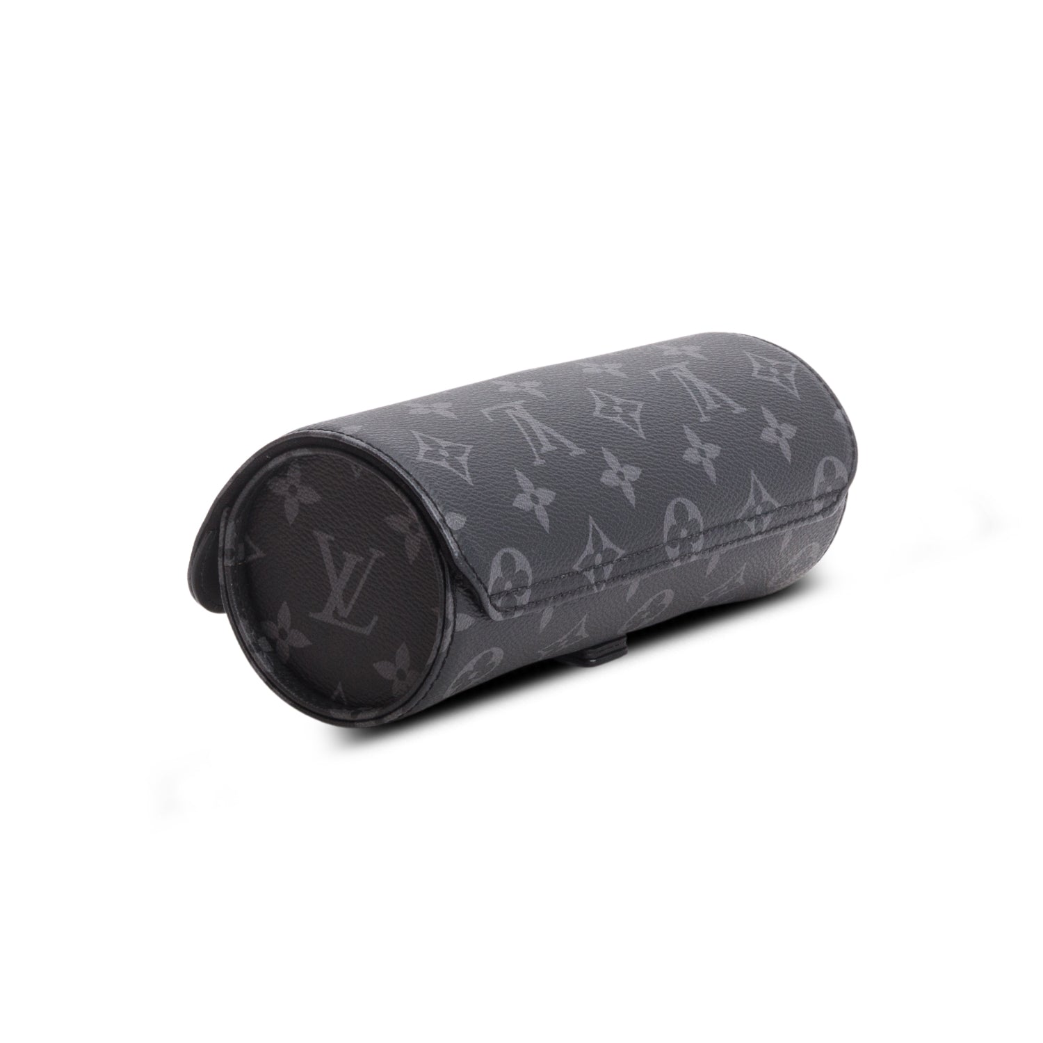 Louis Vuitton 2023 Monogram Eclipse 3 Watch Case w/ Box & Receipt