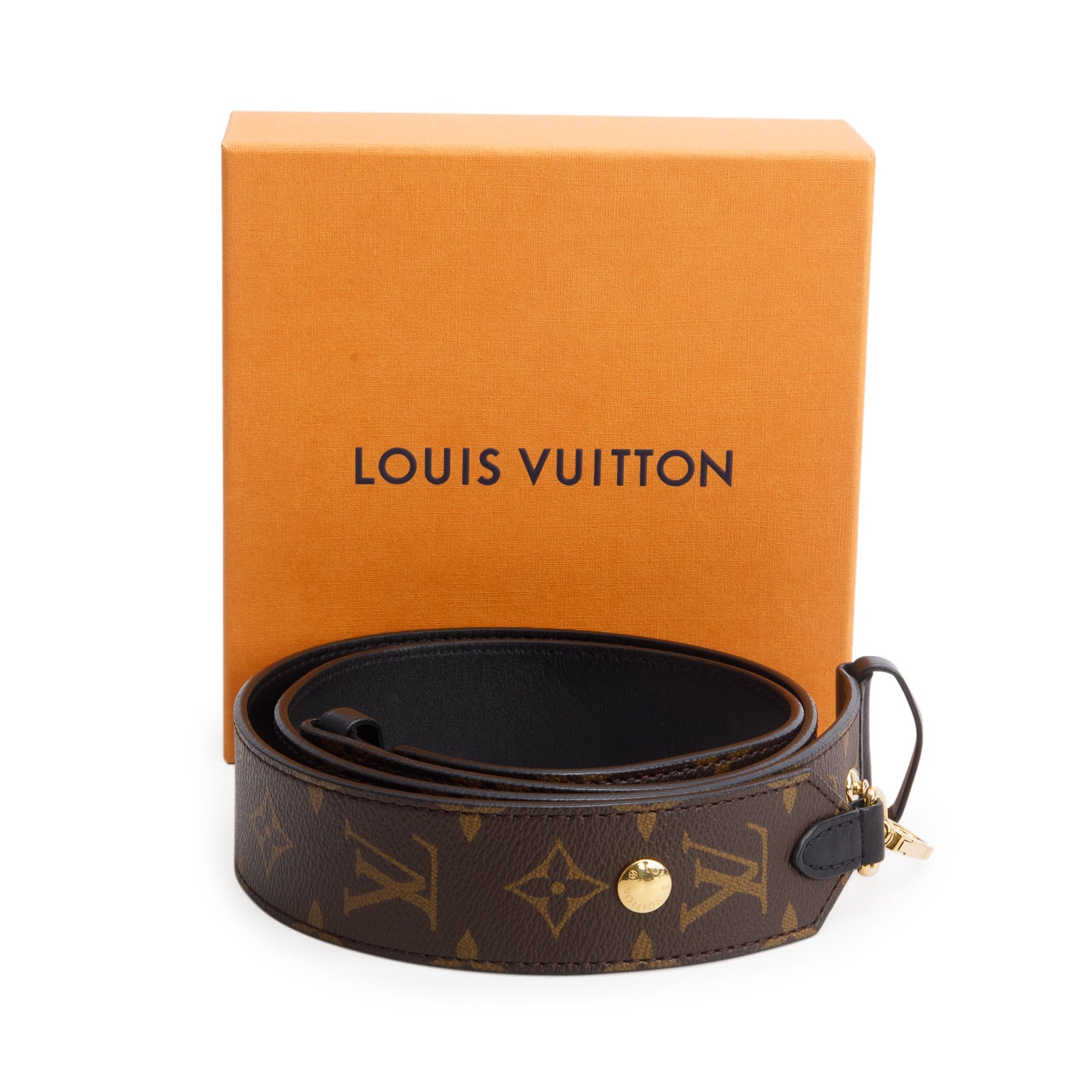 Louis Vuitton Monogram Adjustable Bandouliere Bag Strap w/ Box