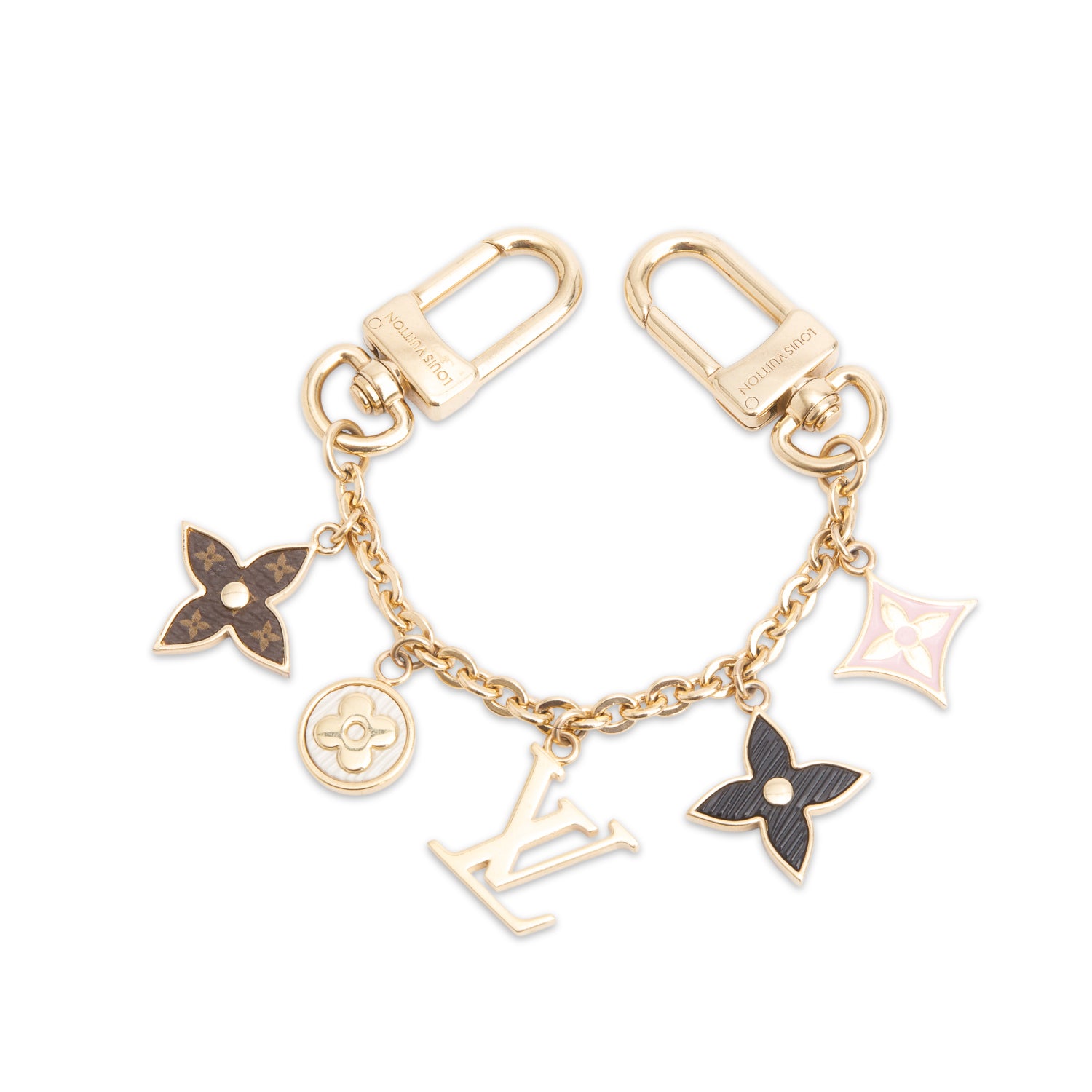 Louis Vuitton 2025 Gold-Tone Spring Street Bag Charm Chain