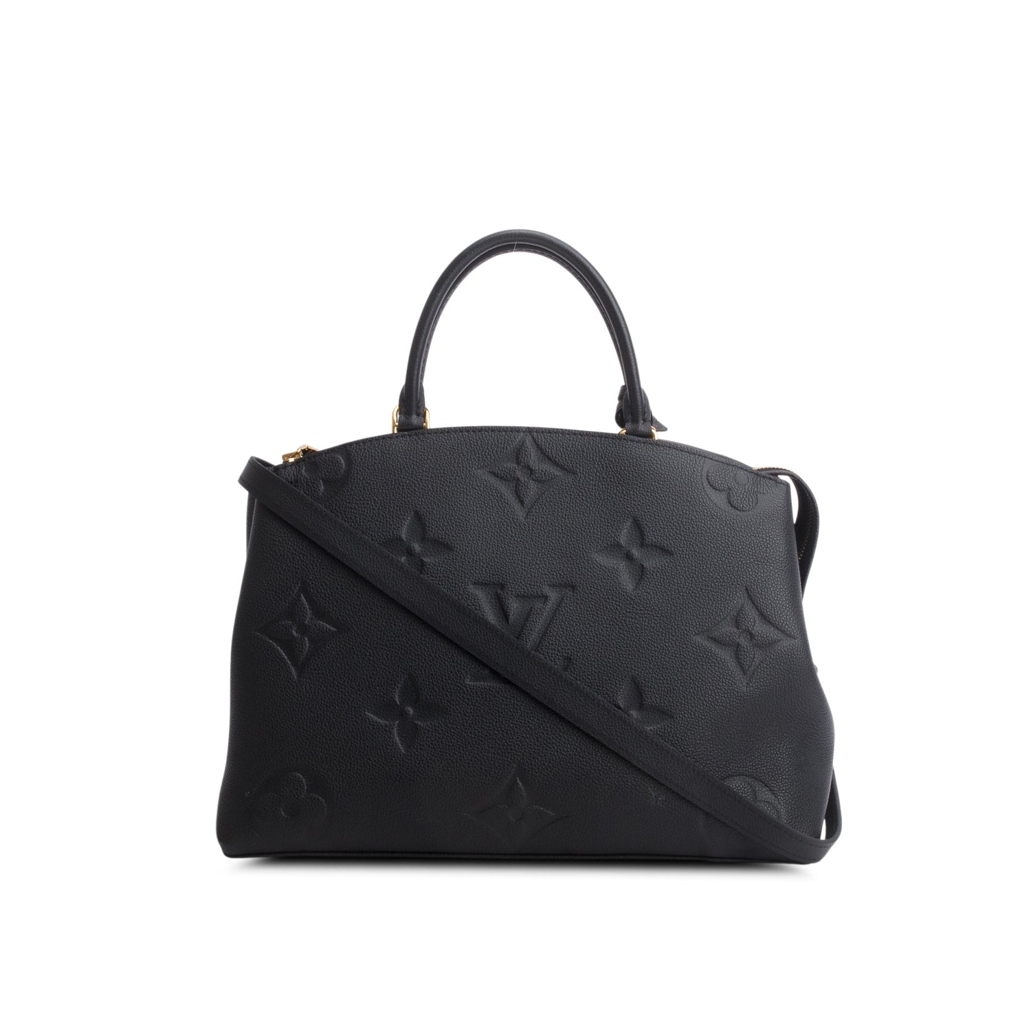 Louis Vuitton Black Monogram Empreinte Grand Palais w/ Strap