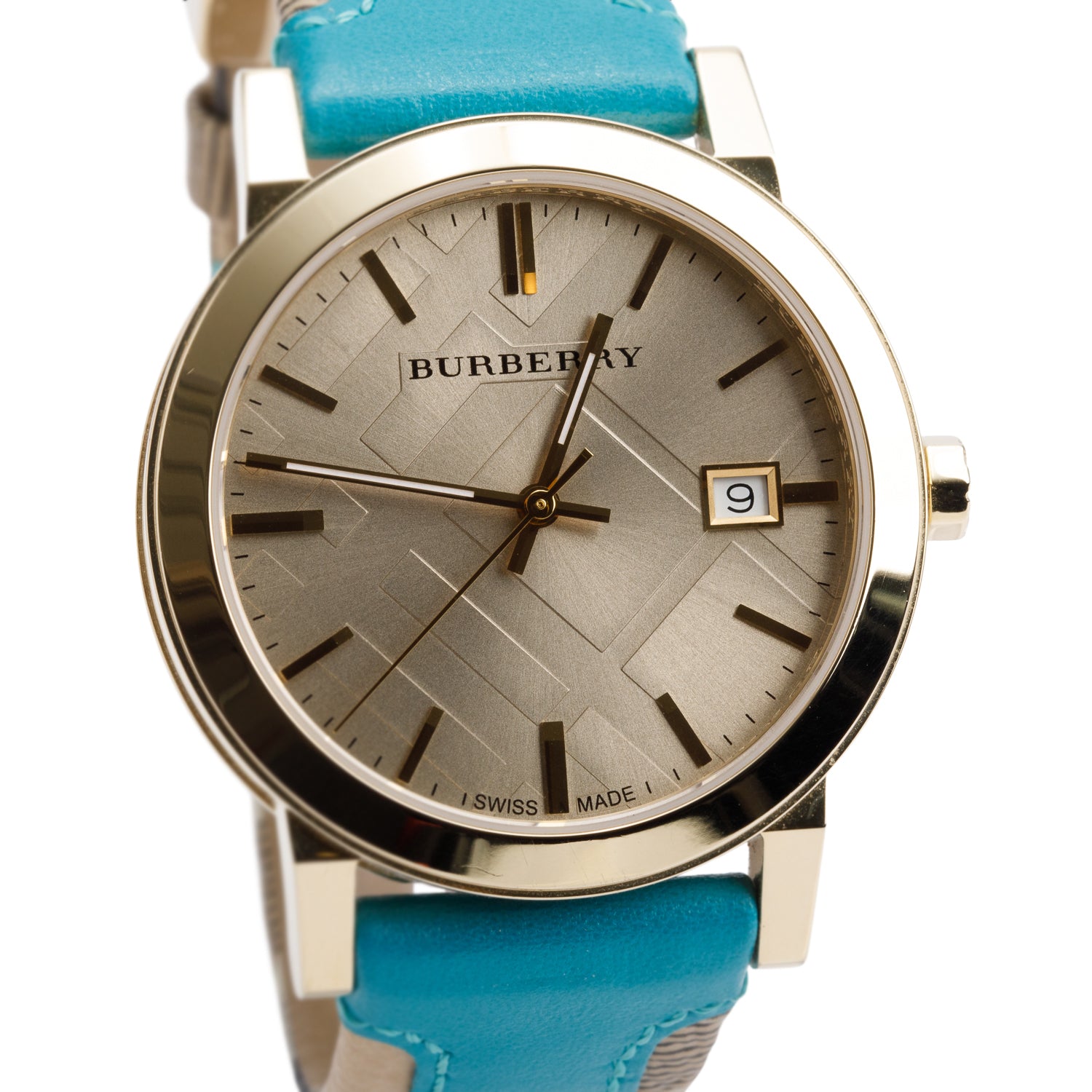 Burberry Gold-Plated Stainless Steel BU9018 38 MM The City Quartz Watch