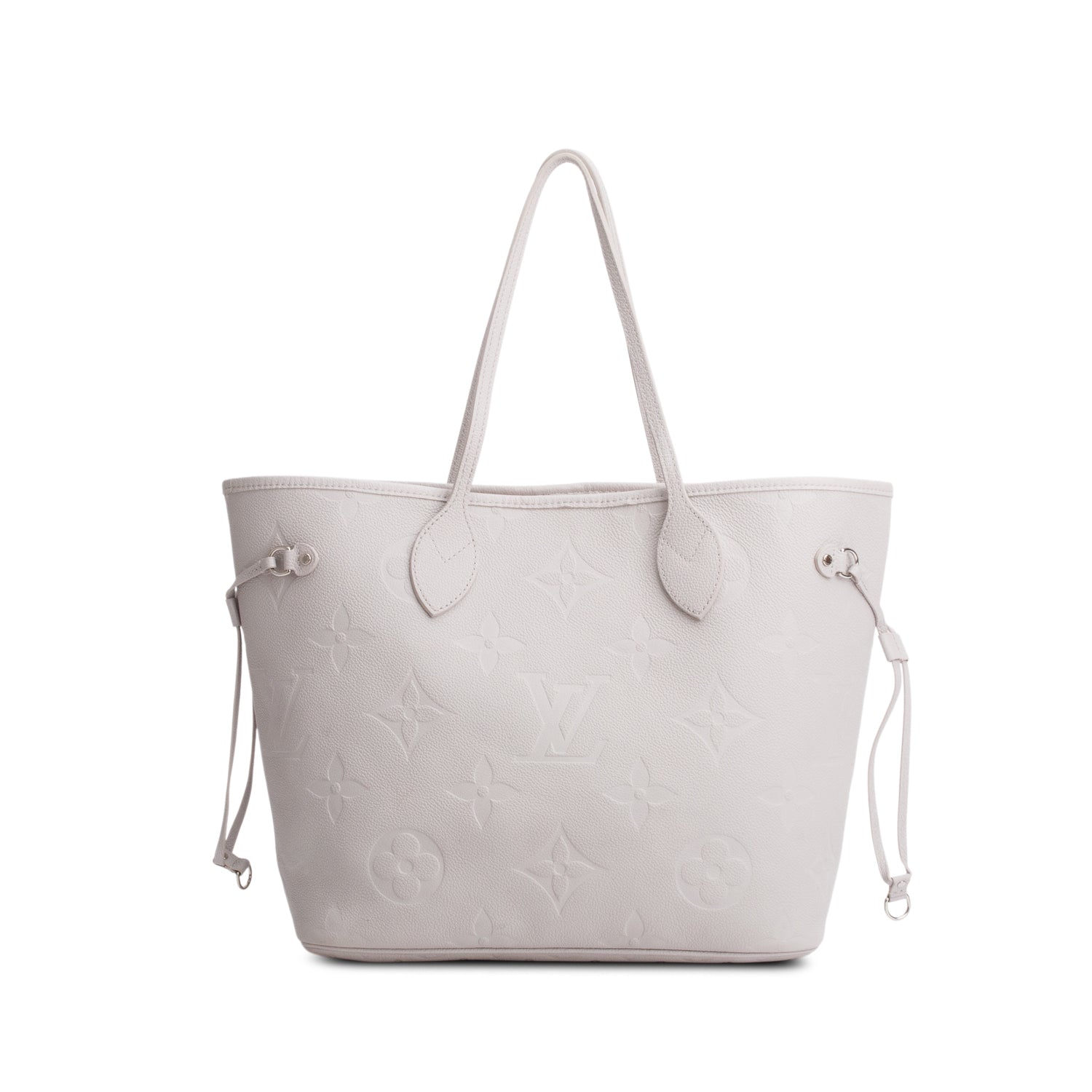 Louis Vuitton Grey Empreinte Monogram Giant Neverfull MM