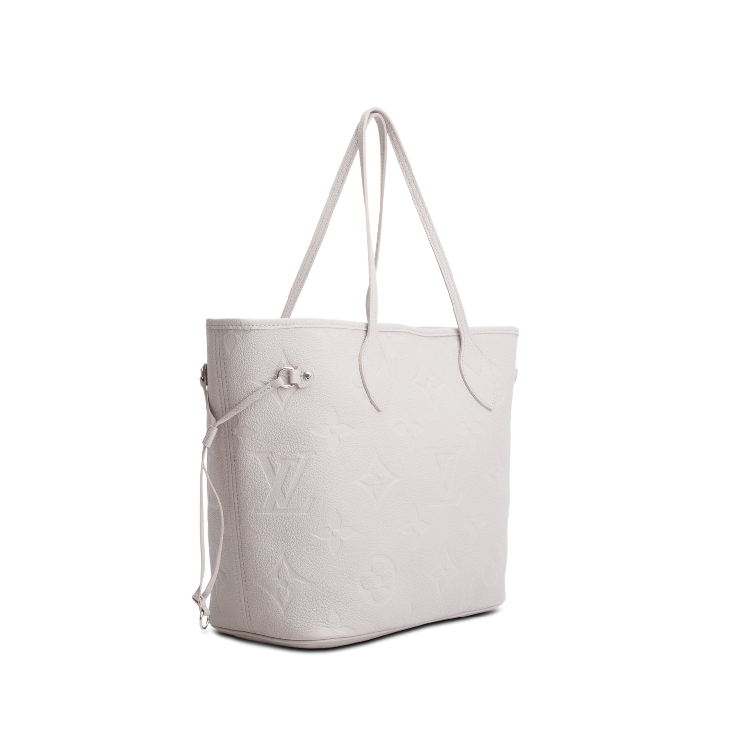 Louis Vuitton Grey Empreinte Monogram Giant Neverfull MM