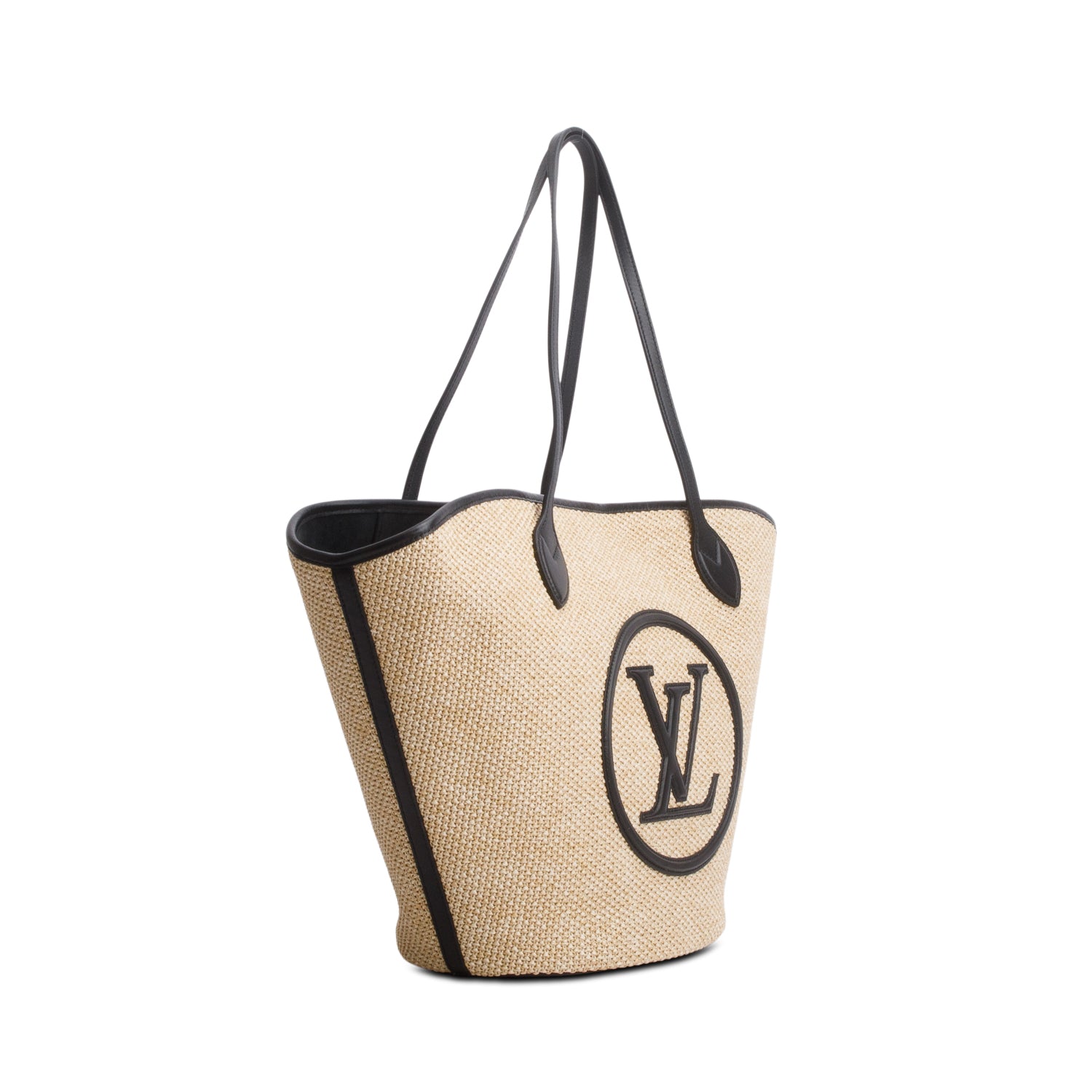 Louis Vuitton Raffia Saint Jacques w/ Pouch