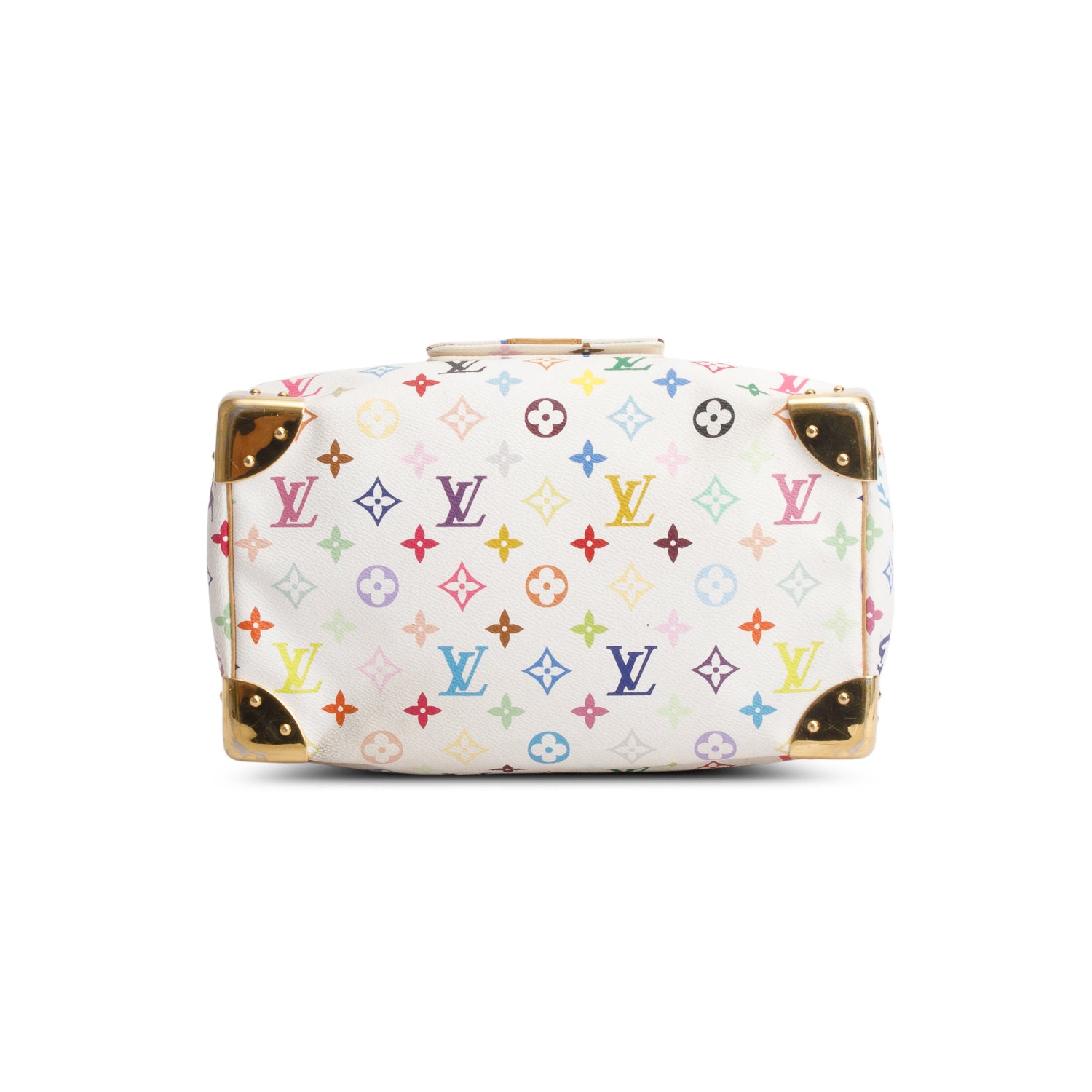 Louis Vuitton White Monogram Multicolore Speedy 30
