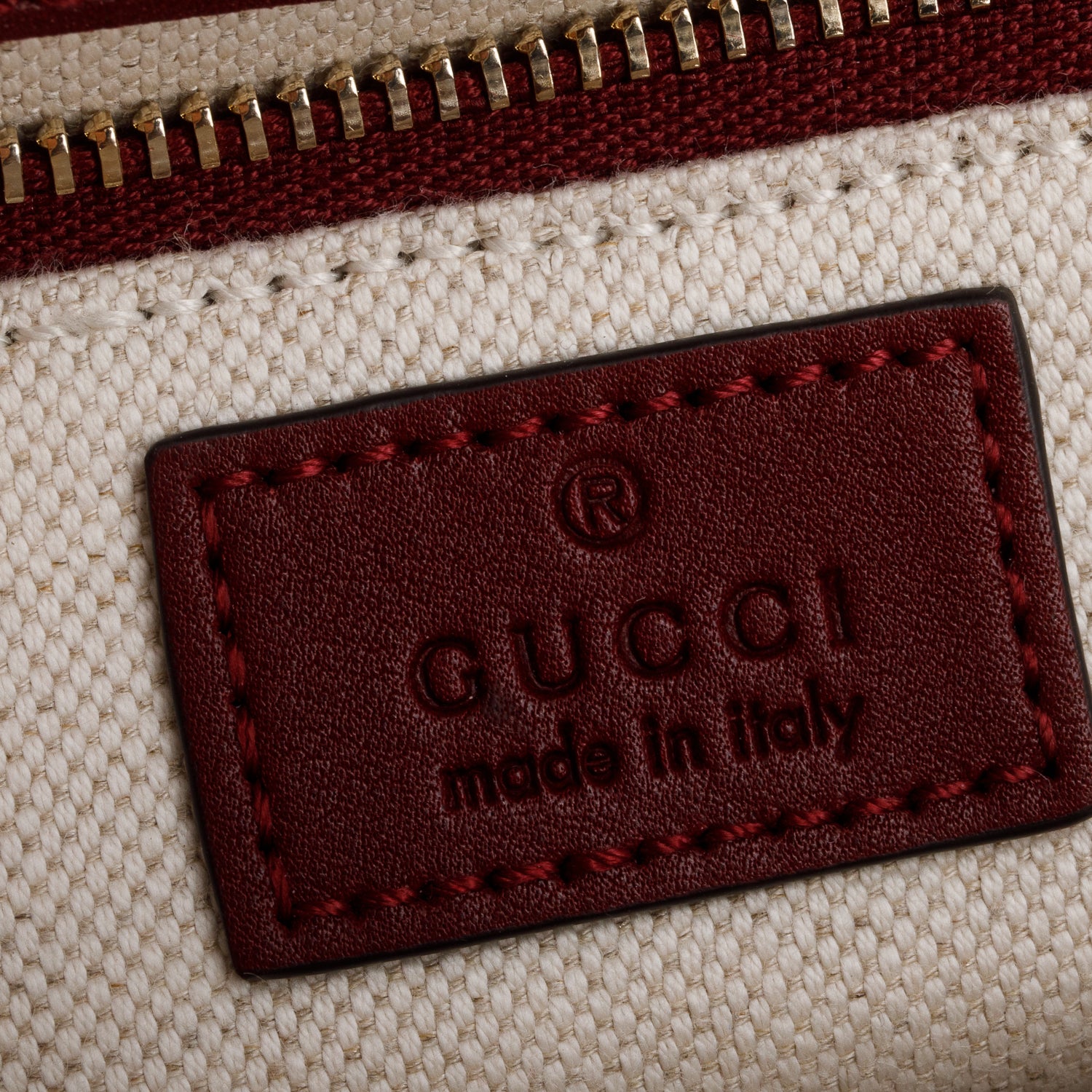 Gucci Red Soft Calfskin Horsebit 1955 Medium Shoulder Bag