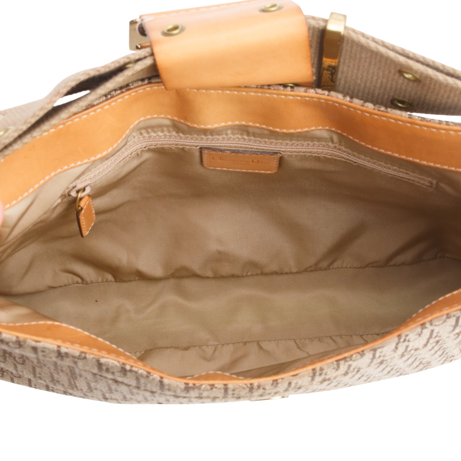 Christian Dior Brown Monogram Street Chic Columbus Bag