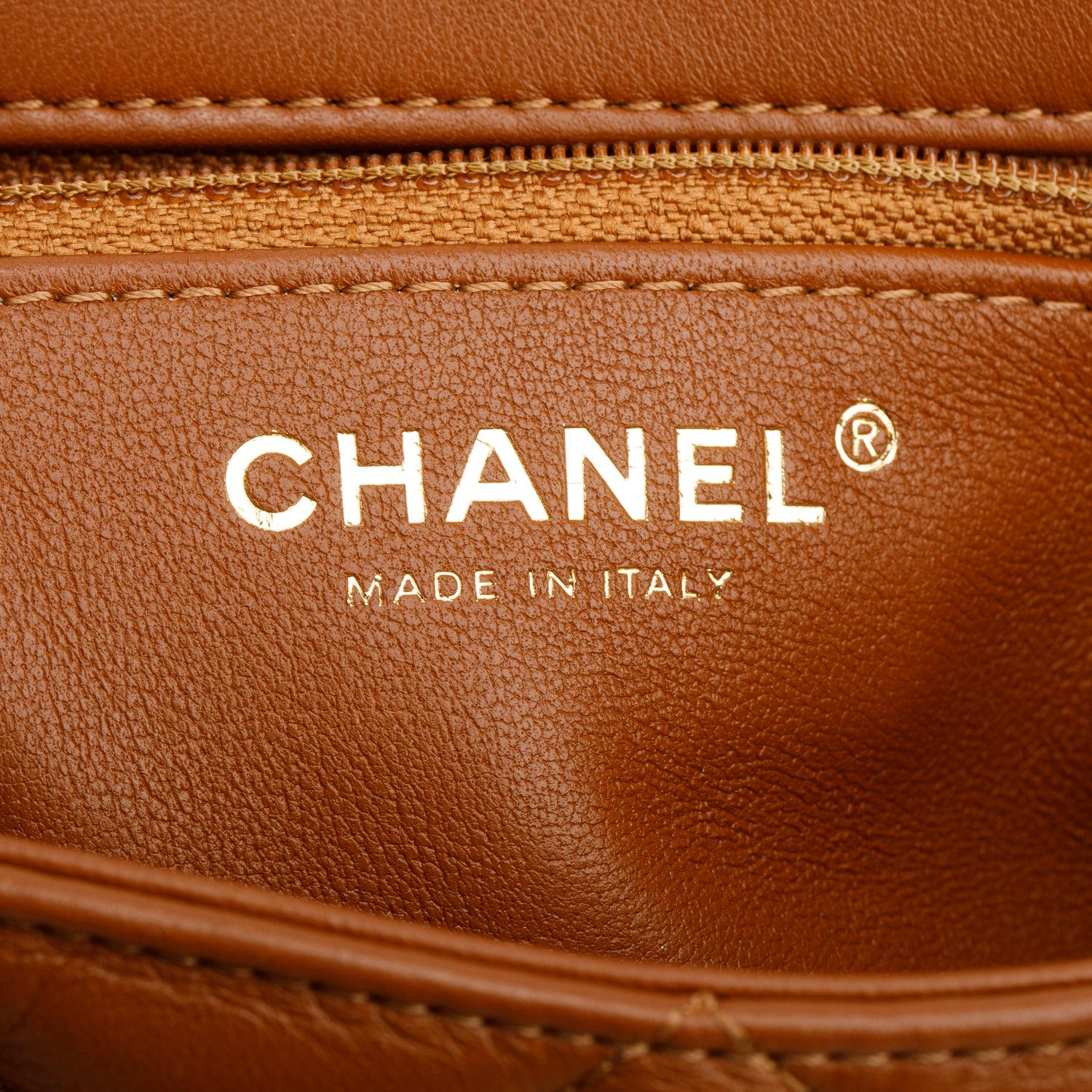 Chanel Brown Shearling Lambskin Quilted Mini Furry Coco Flap Bag w/ Box