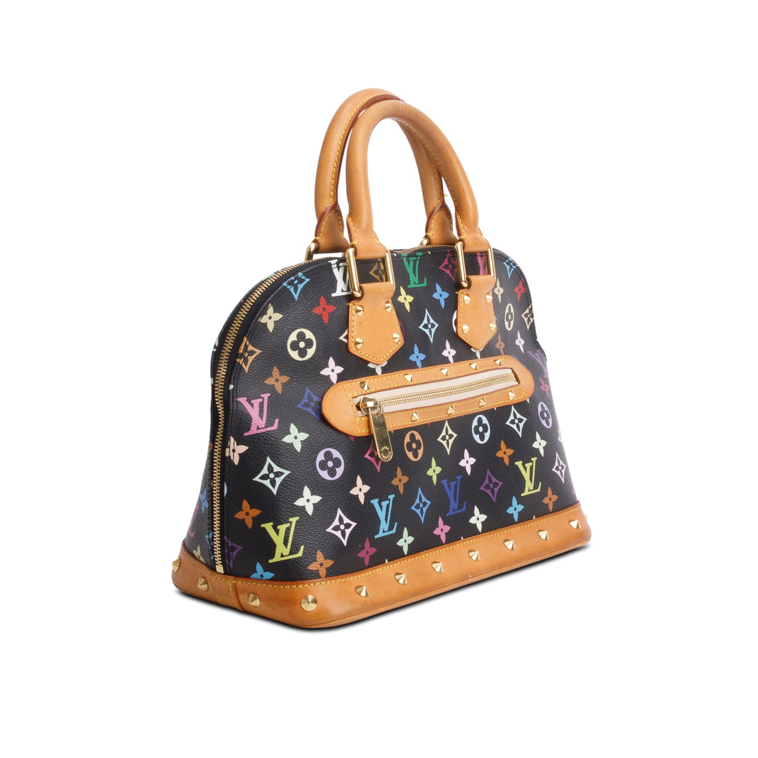 Louis Vuitton Black Monogram Multicolore Alma PM