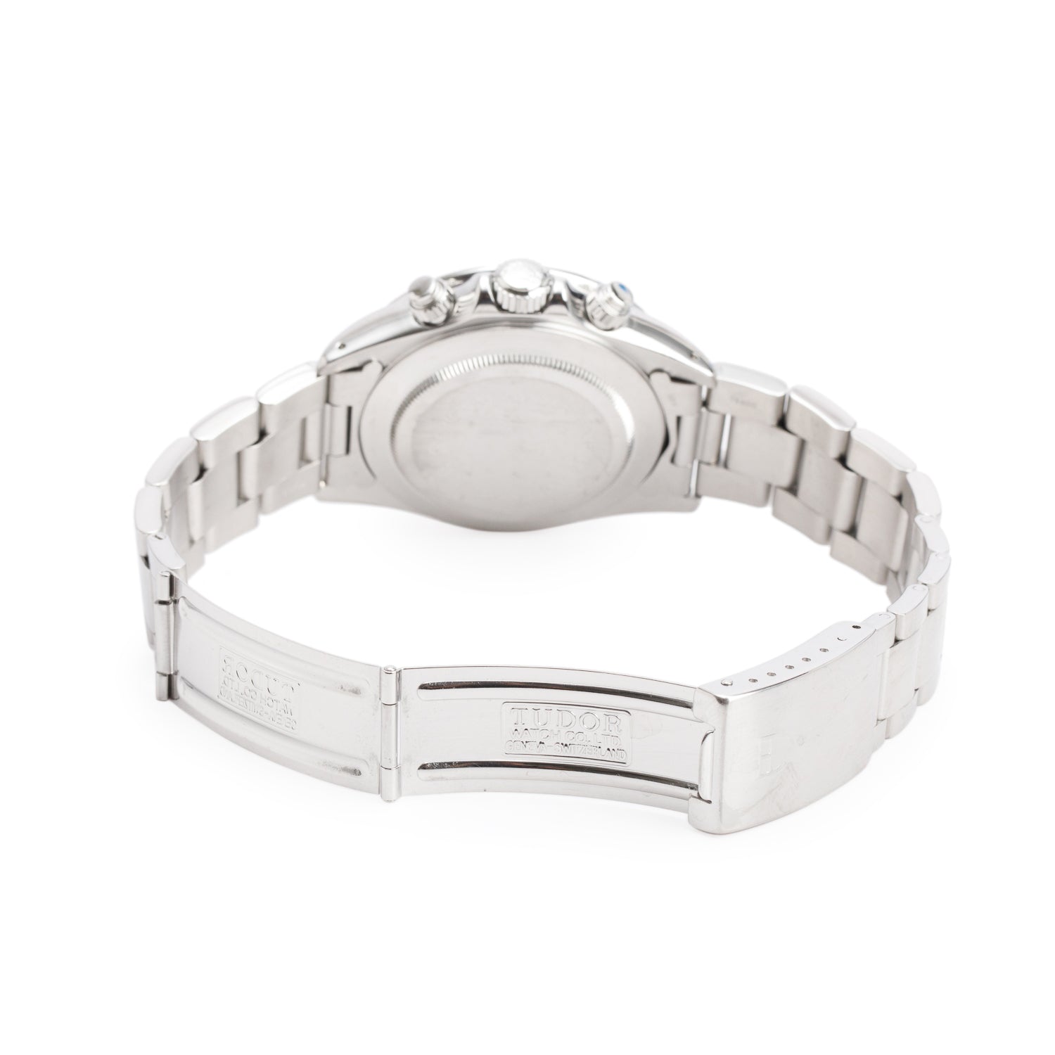 Tudor Stainless Steel Prince Date 40 MM Automatic Chronograph Watch Silver Dial 79280 w/ Box