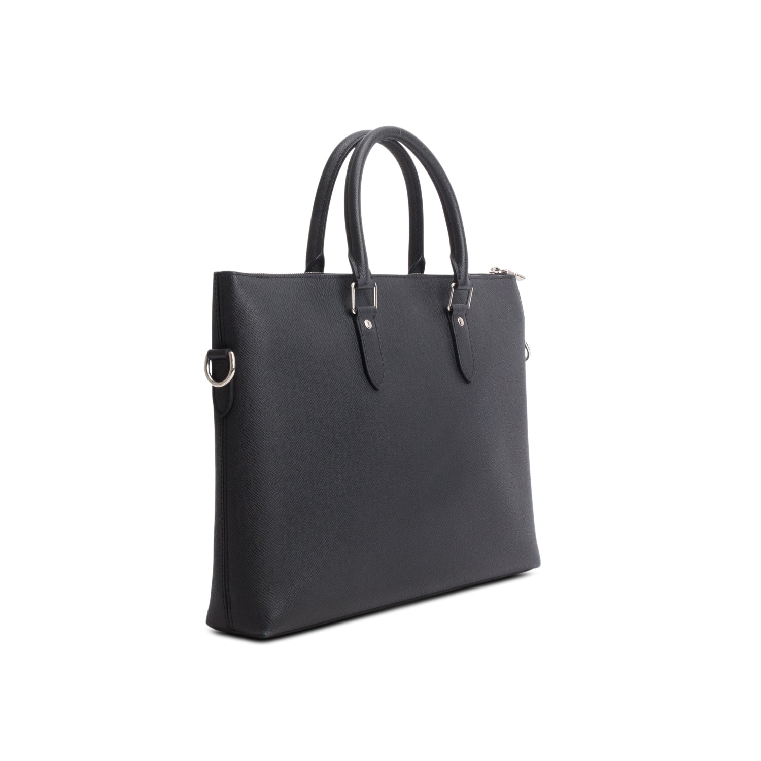 Louis Vuitton Black Taiga Anton Soft Briefcase w/ Strap