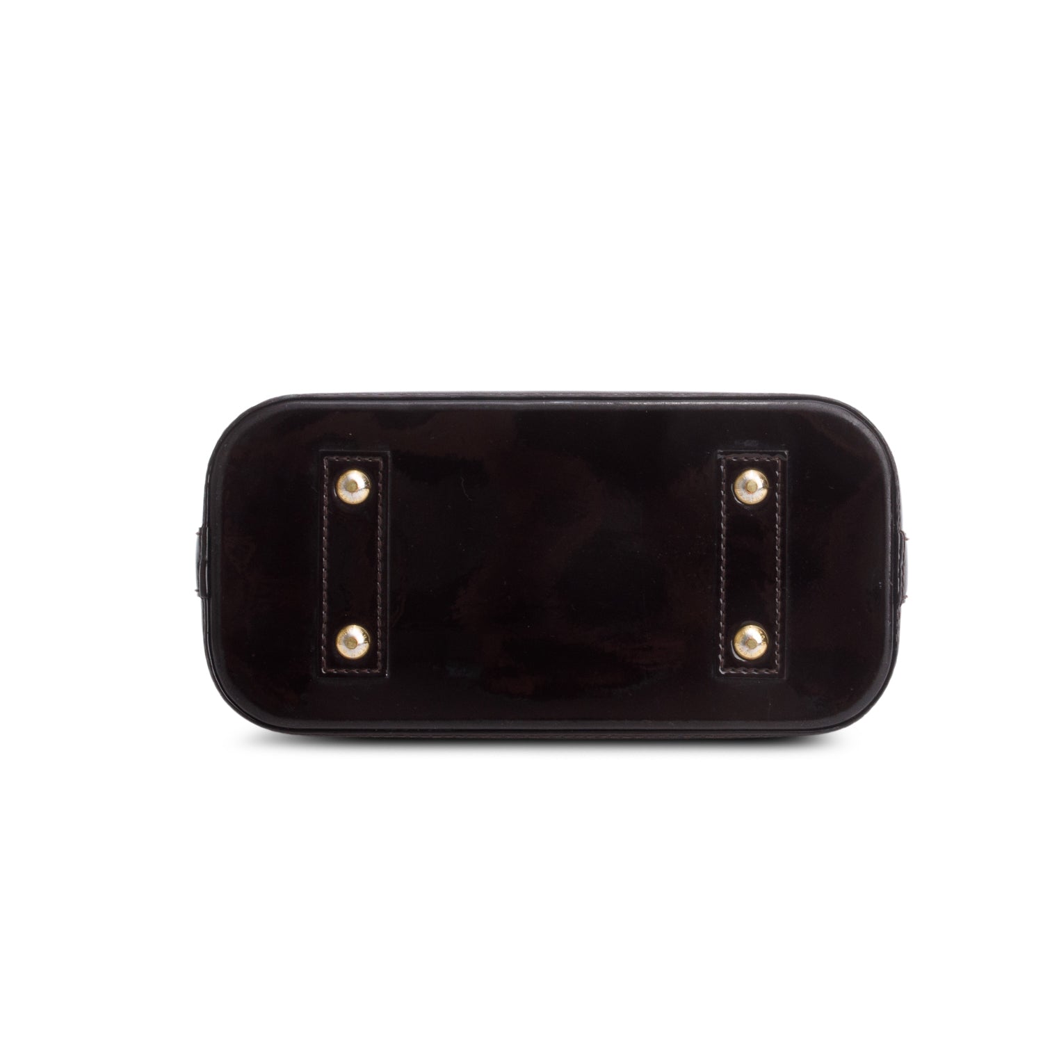 Louis Vuitton Amarante Monogram Vernis Leather Alma BB w/ Strap