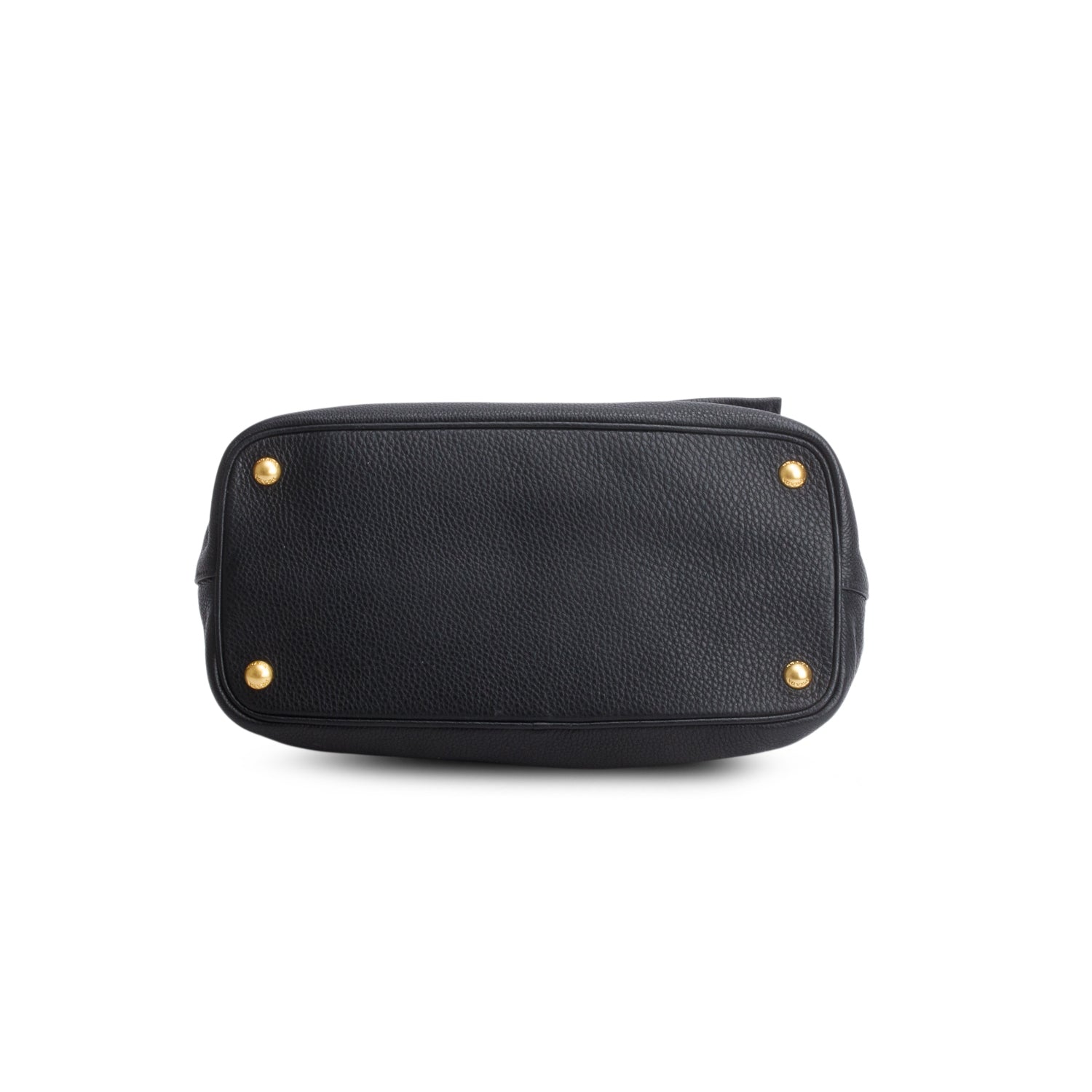Prada 2022 Black Vitello Daino Leather Flap Shoulder Bag w/ Authenticity Card & Receipt