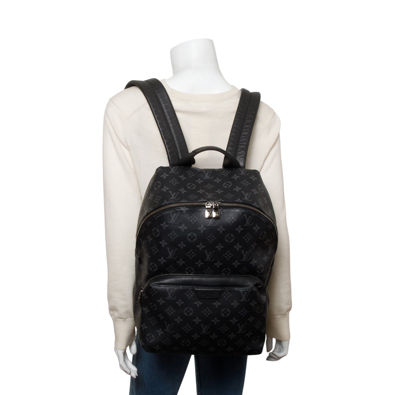 Louis Vuitton 2021 Monogram Eclipse Discovery Backpack PM w/ Box & Receipt