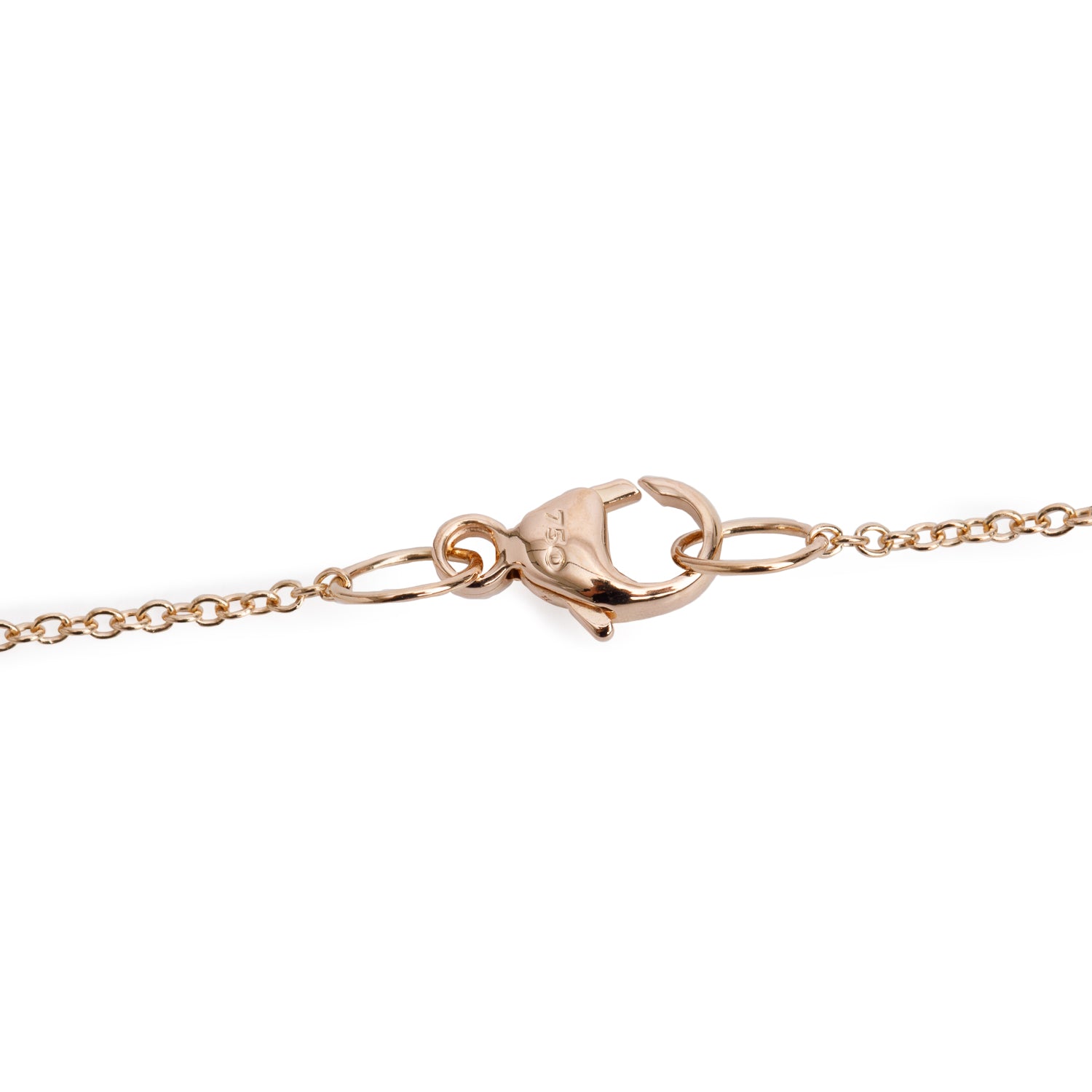 David Yurman 18k Rose Gold Morganite & Diamond Petite Chatelaine Pendant Necklace, 7 MM