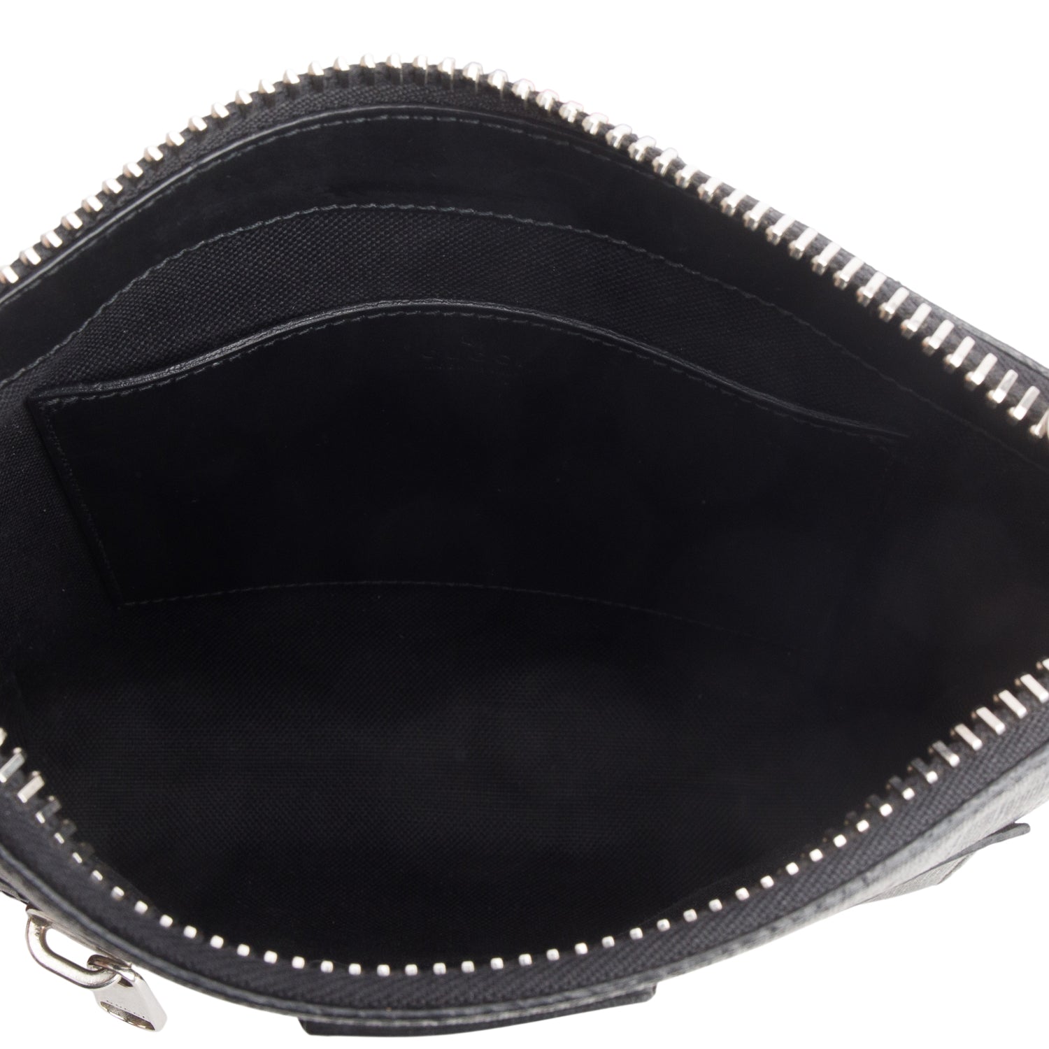 Gucci Black GG Supreme Small Messenger Bag
