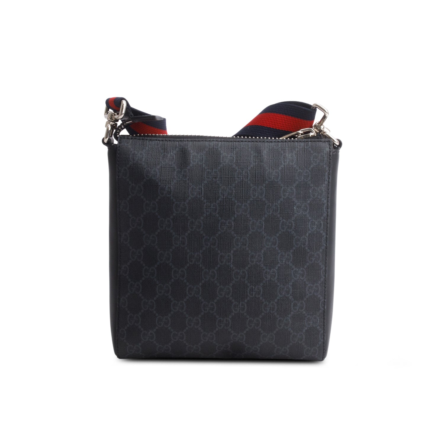 Gucci Black GG Supreme Small Messenger Bag