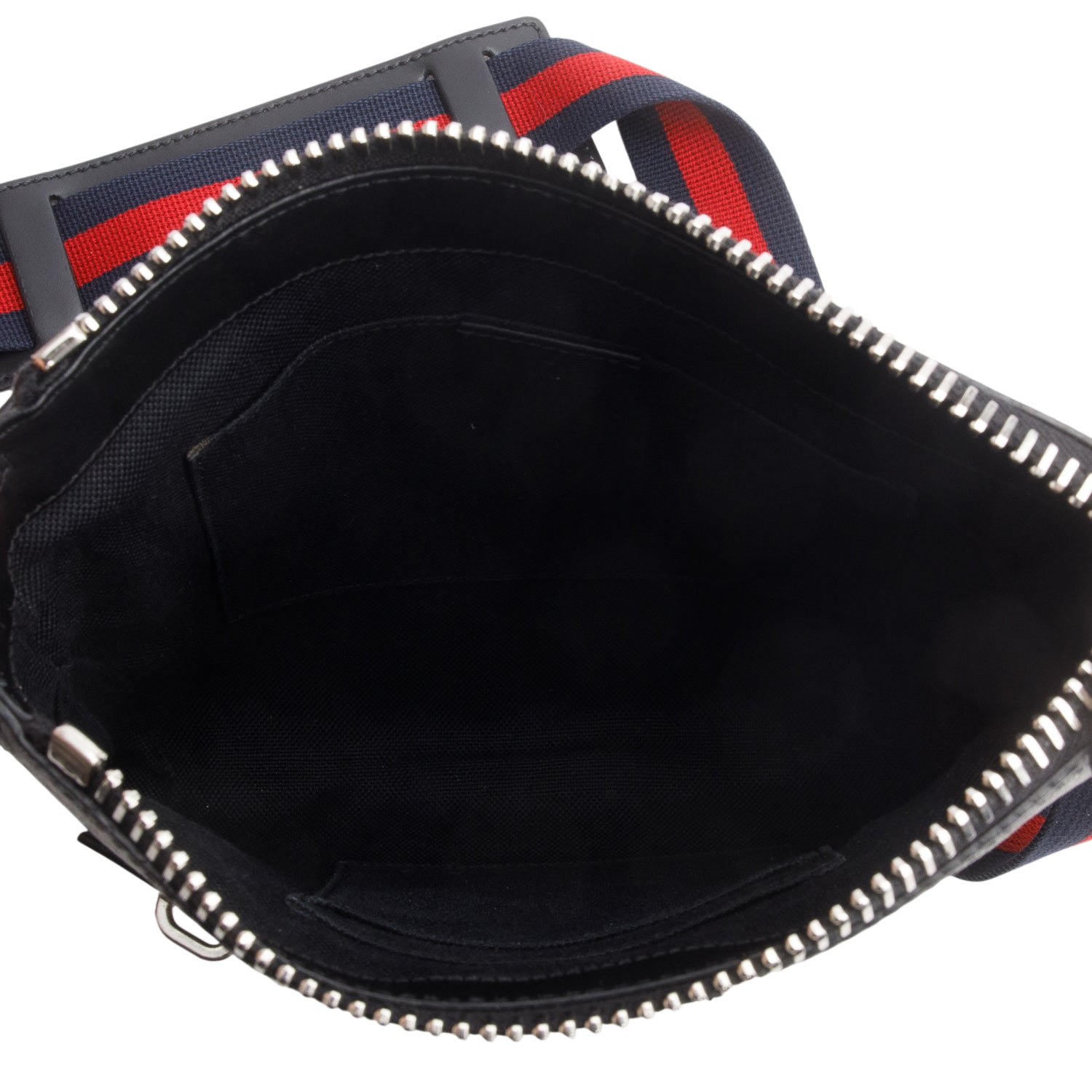 Gucci Black GG Supreme Small Messenger Bag