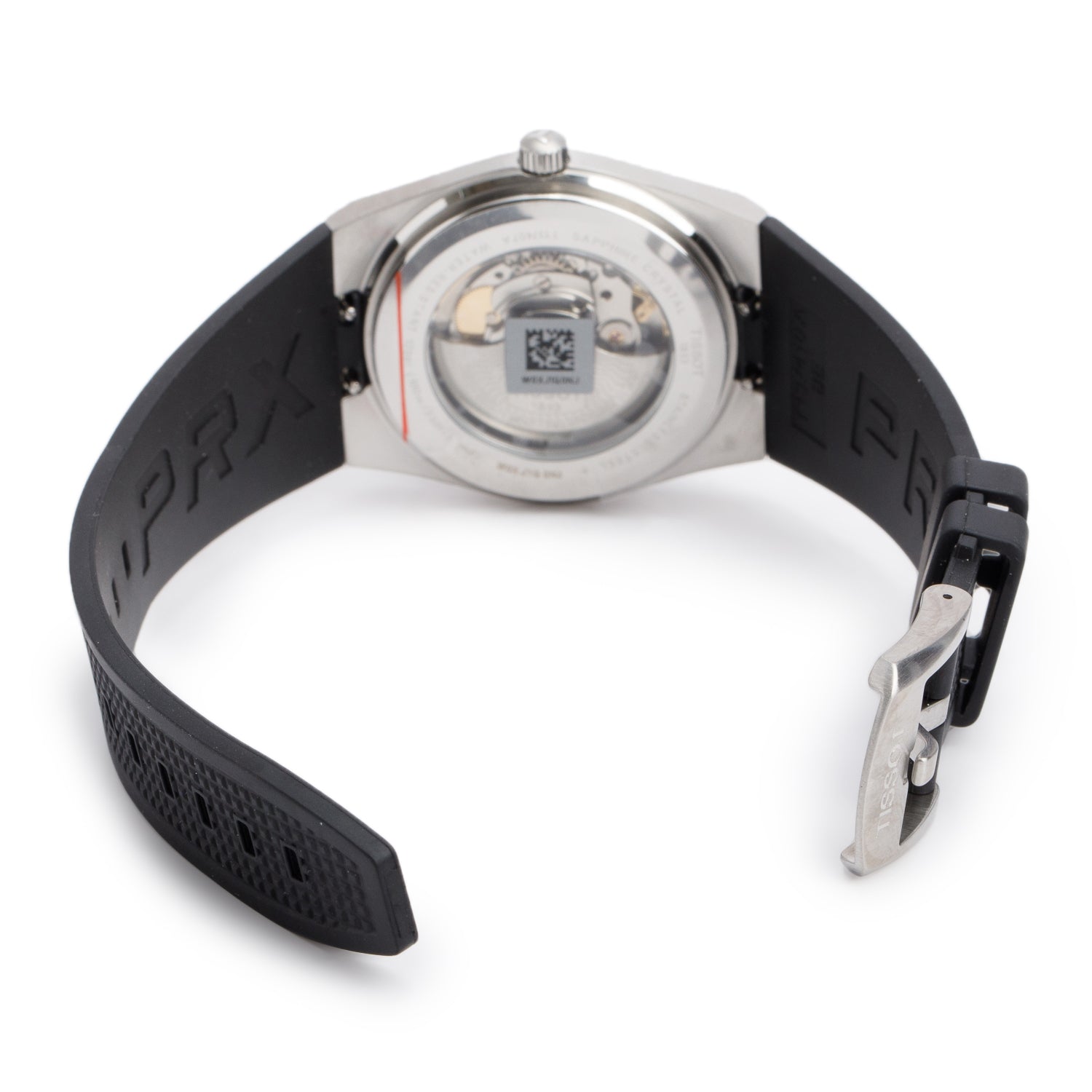 Tissot Stainless Steel PRX 40 MM Automatic Watch Light Black Dial
