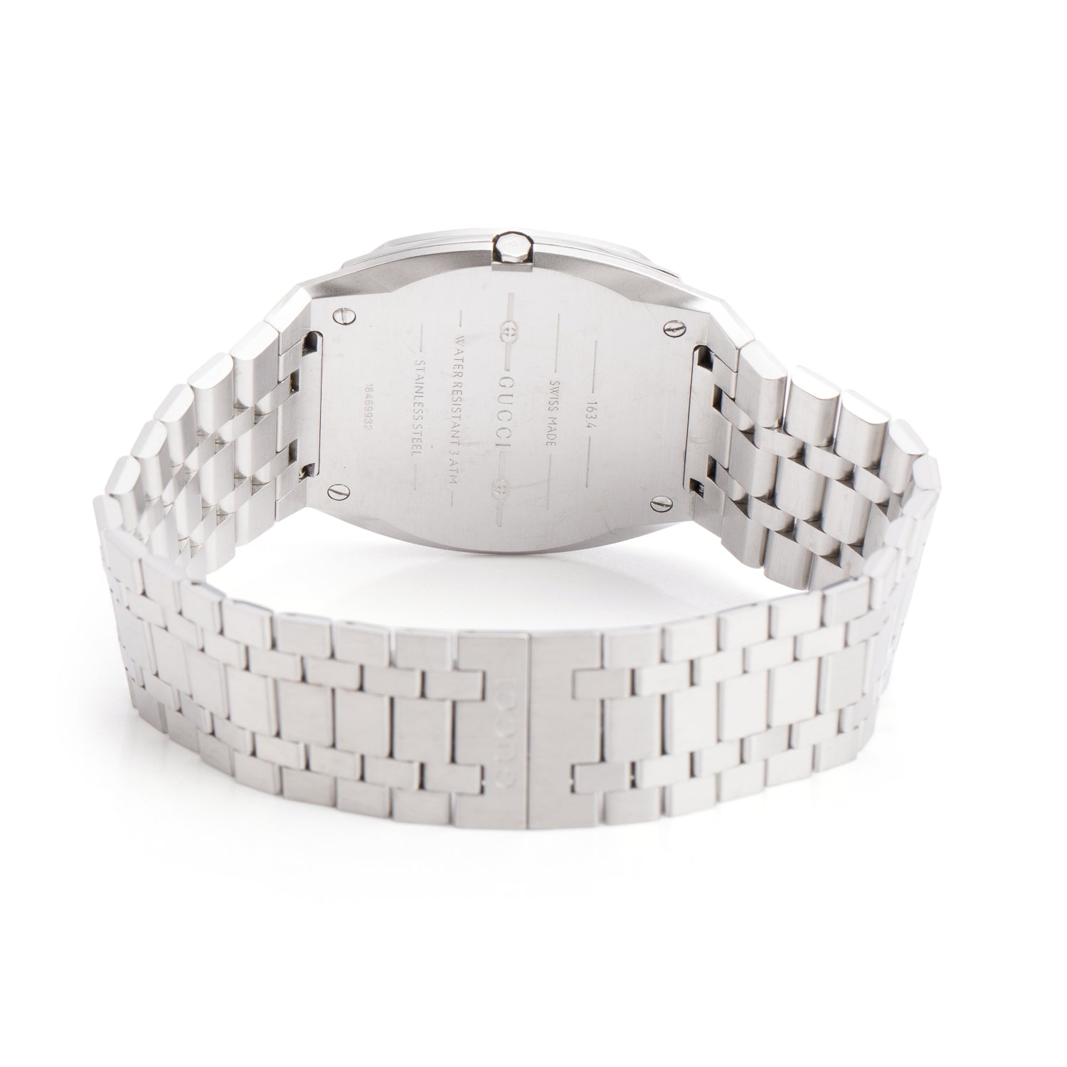 Gucci Stainless Steel 25H 38 MM Quartz Watch