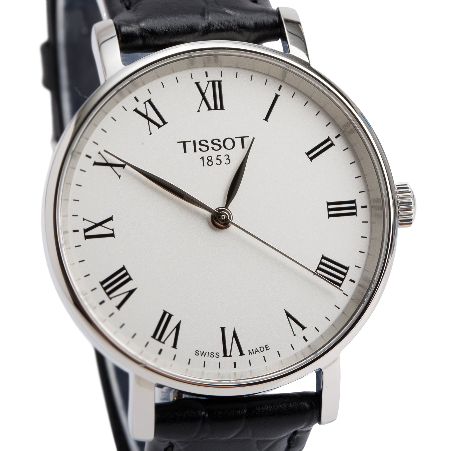 Tissot Stainless Steel Everytime 34 MM Quartz Watch white Dial T143210A