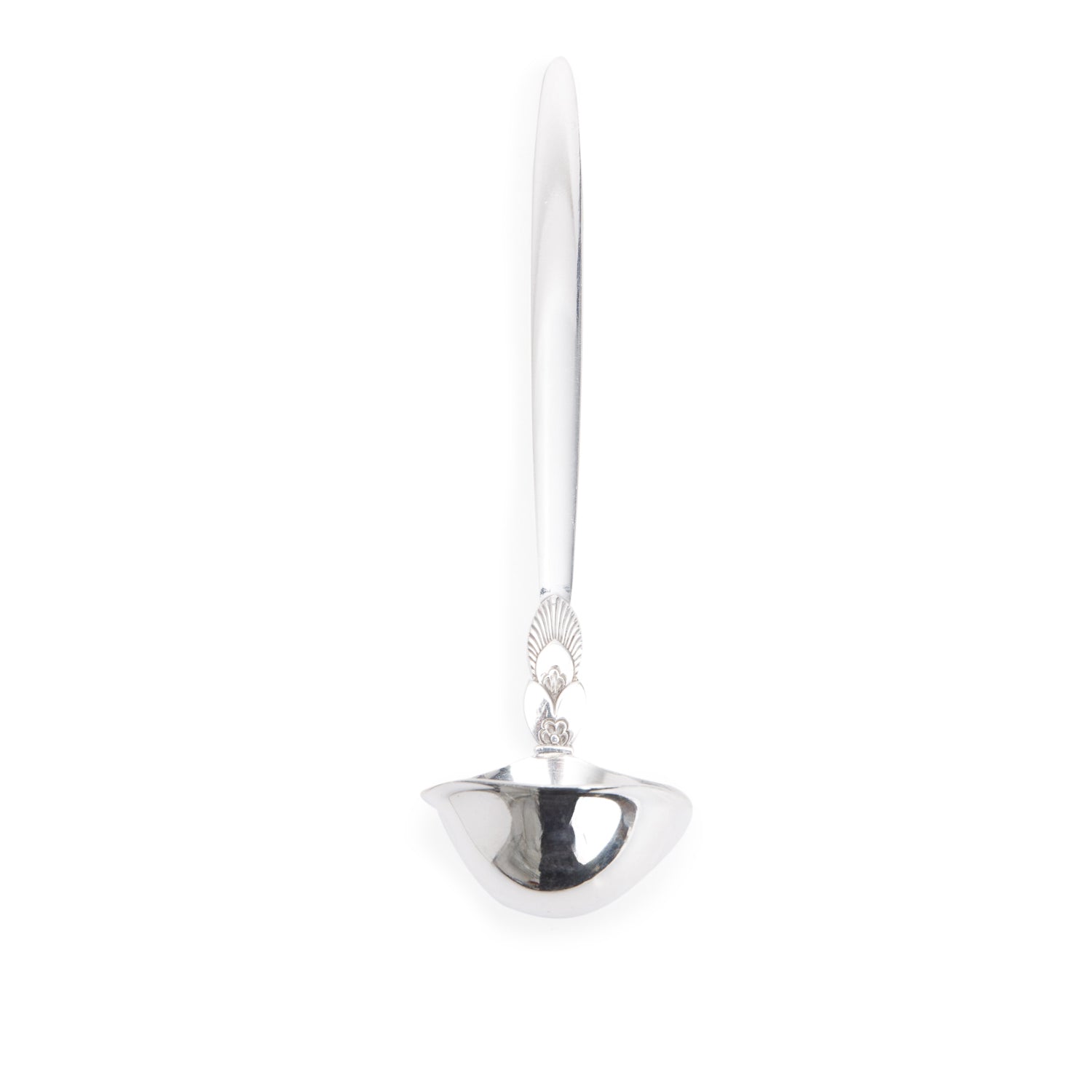 Georg Jensen Sterling Silver Cactus Gravy Ladle