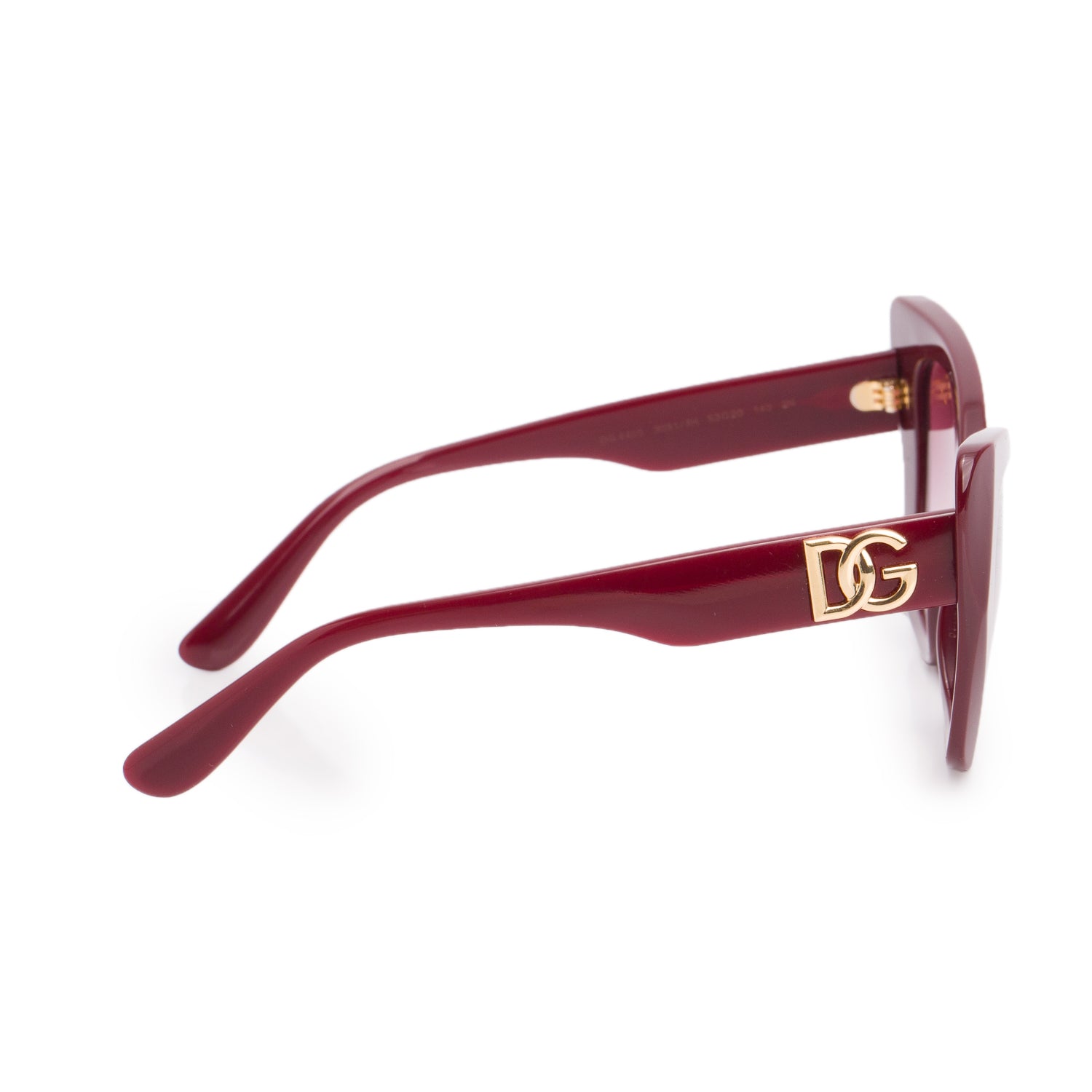 Dolce & Gabbana DG 4405 Red Acetate Cat Eye Sunglasses w/ Case