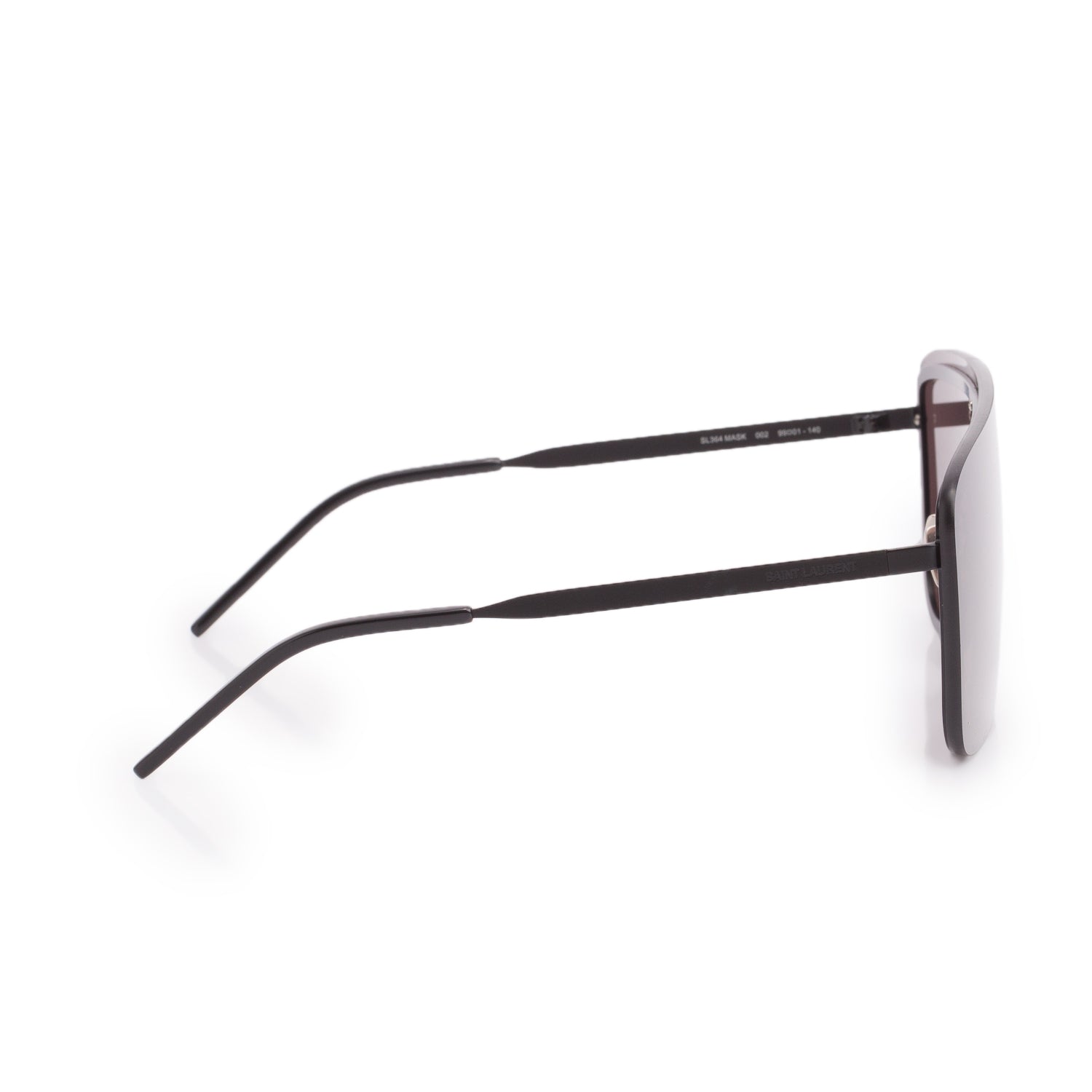 Saint Laurent SL 364 Black Mask Ace Sunglasses w/ Case