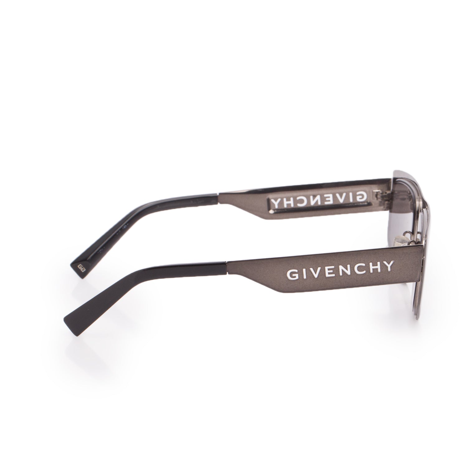 Givenchy GV7204/S Gun Metal Rectangular Sunglasses w/ Case