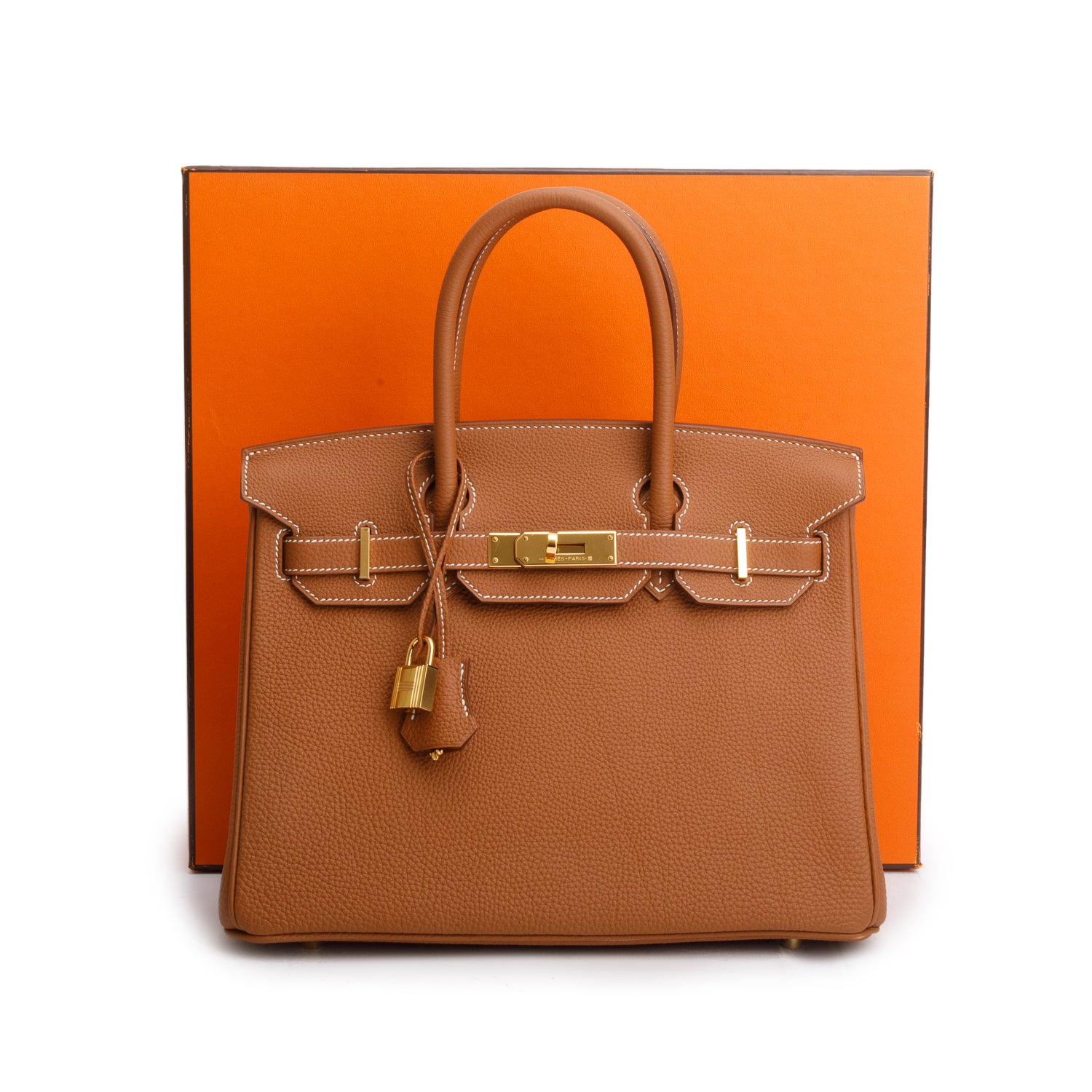 Hermes 2022 Gold Togo Birkin 30 w/ Box