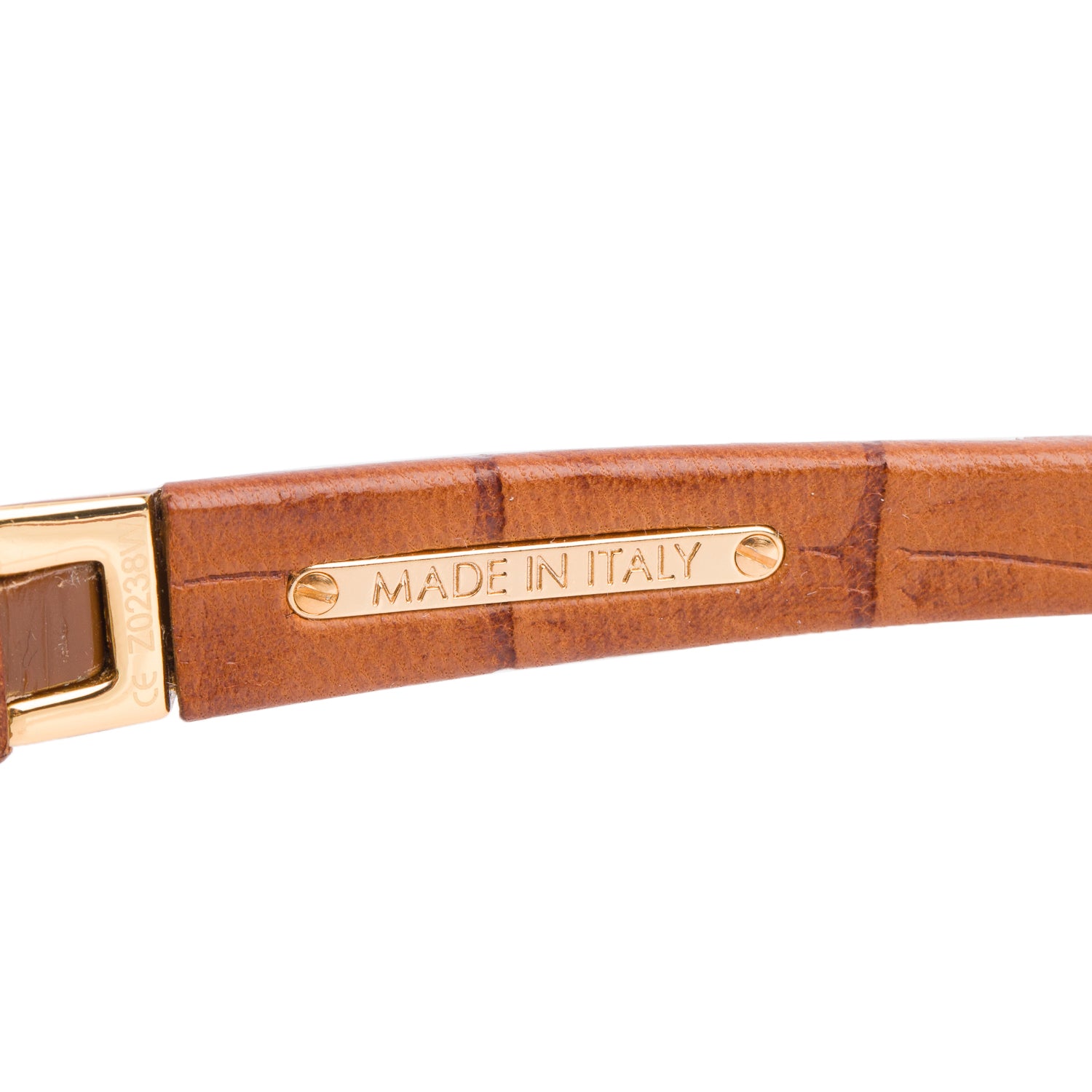 Louis Vuitton Z0238W Brown Wood Oval Intuition Sunglasses w/ Case