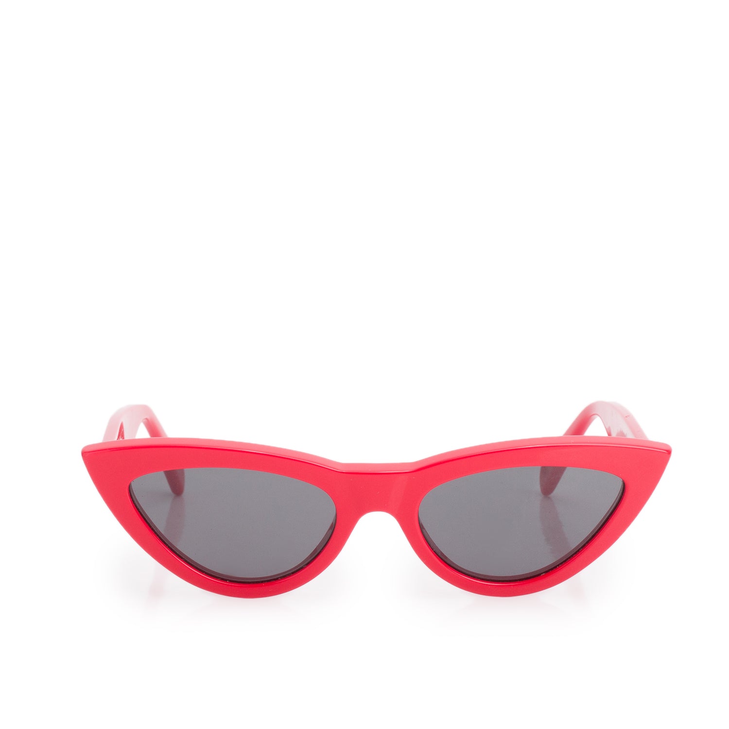Celine CL40019I Red Acetate Cat Eye Sunglasses