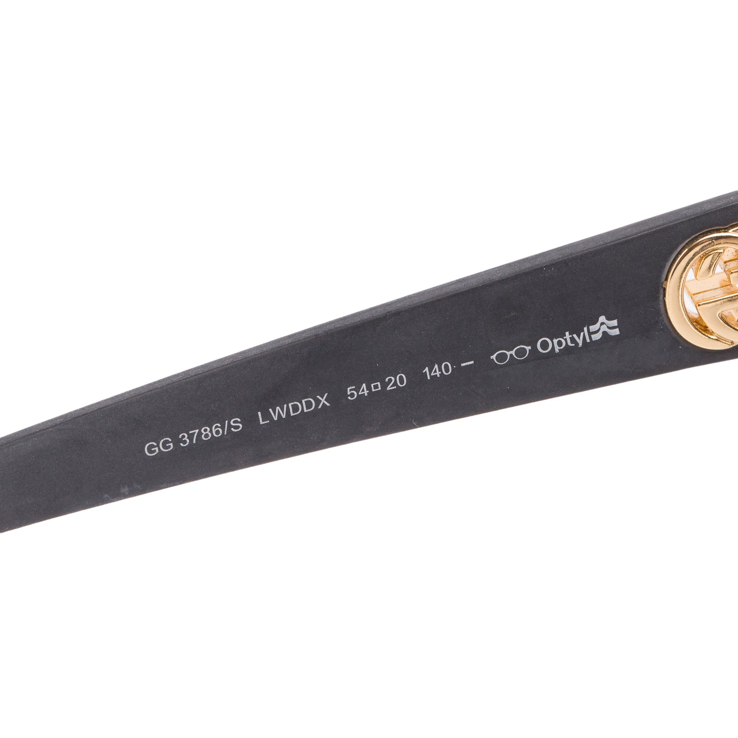 Gucci GG 3786/S Black Acetate Square Sunglasses