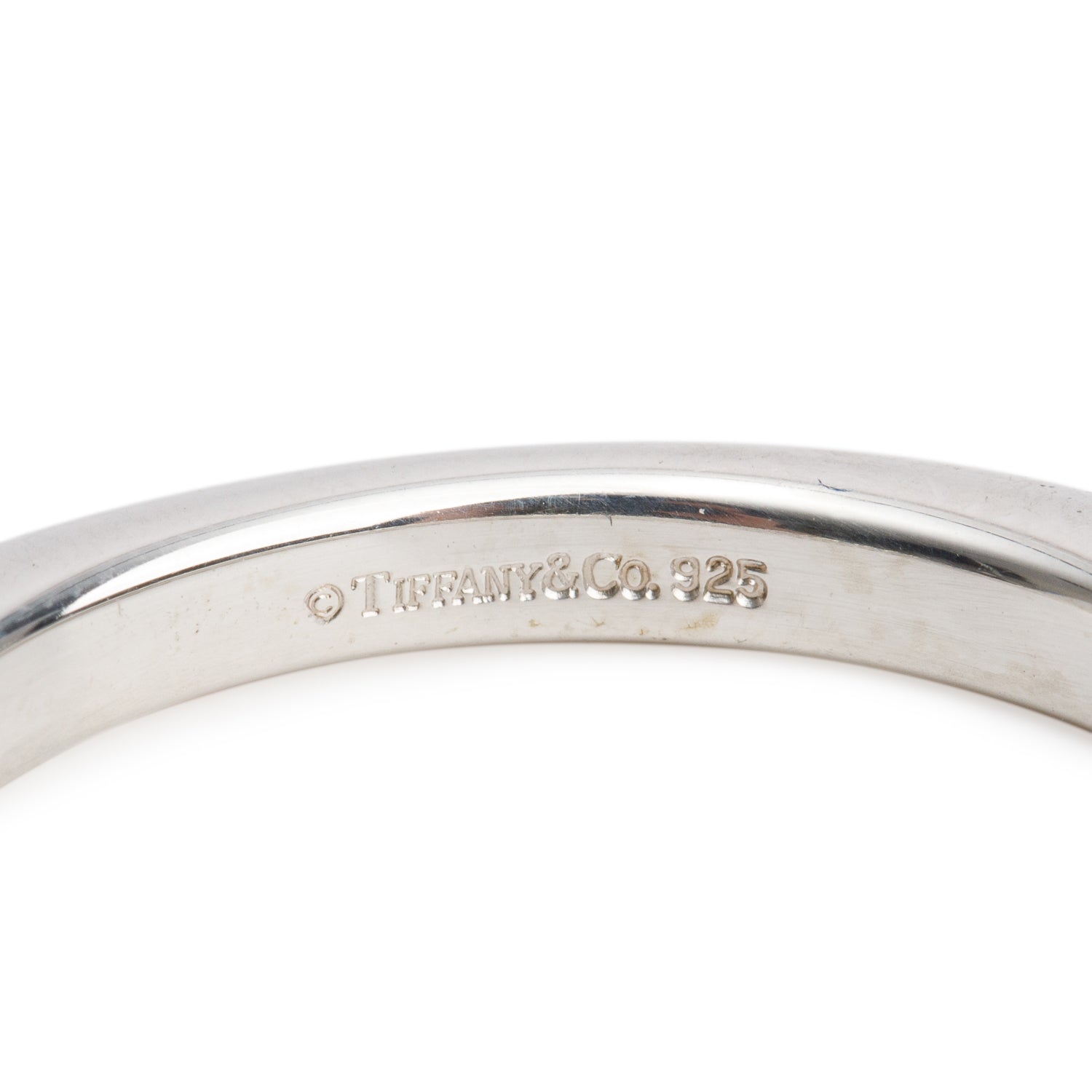Tiffany & Co. Sterling Silver Cushion Square Hoop Earrings