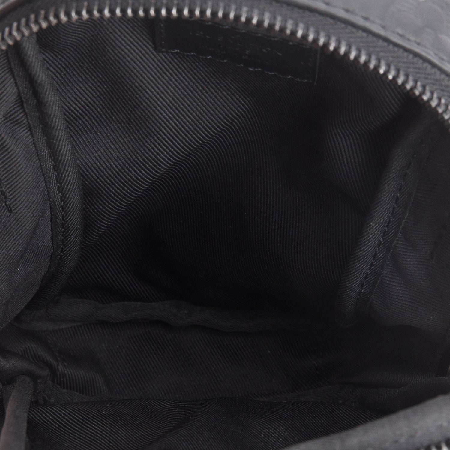 Louis Vuitton Black Calfskin Monogram Shadow Double Phone Pouch NM