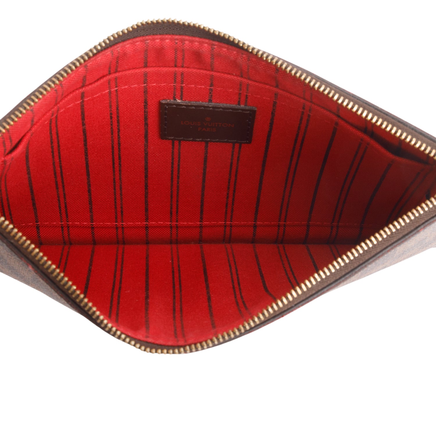 Louis Vuitton Damier Ebene Neverfull Pochette