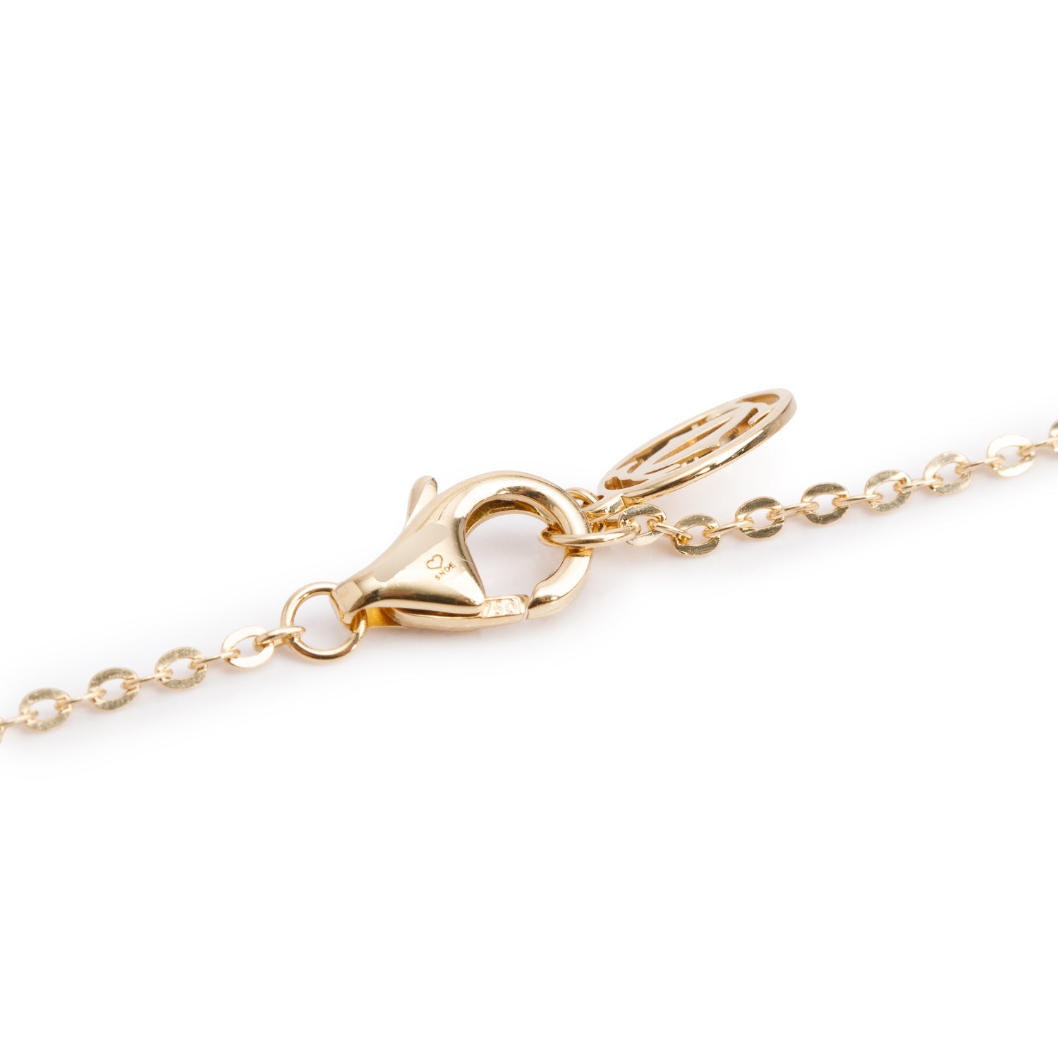Cartier 2024 18k Yellow, White & Rose Gold Half Paved Diamond Trinity Pendant Necklace, Small Model w/ Box, Receipt & Certificate