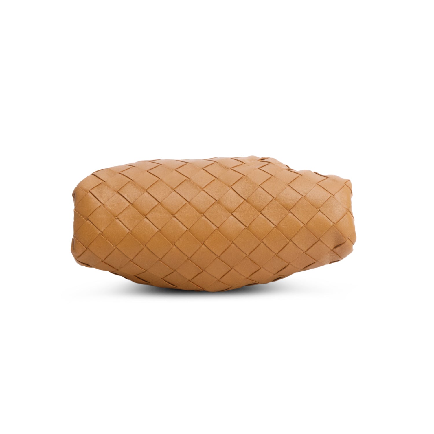Bottega Veneta Brown Nappa Intrecciato Leather The Mini Pouch w/ Box