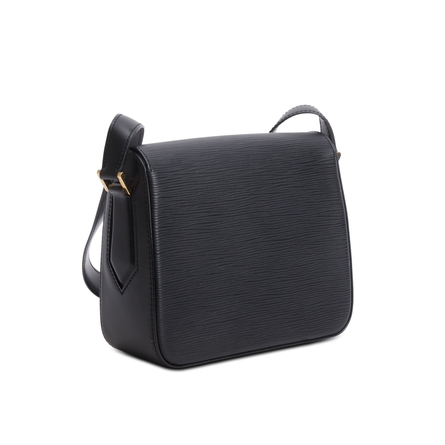 Louis Vuitton Black Epi Buci