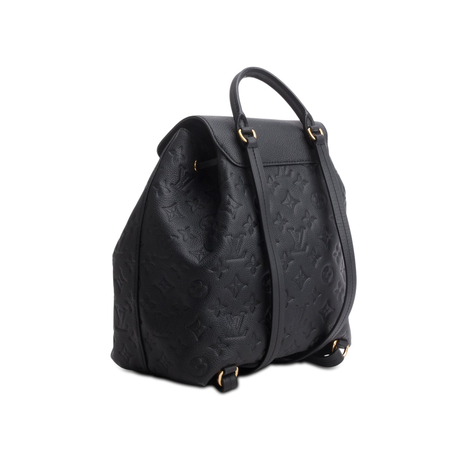 Louis Vuitton Black Monogram Empreinte Montsouris NM Backpack
