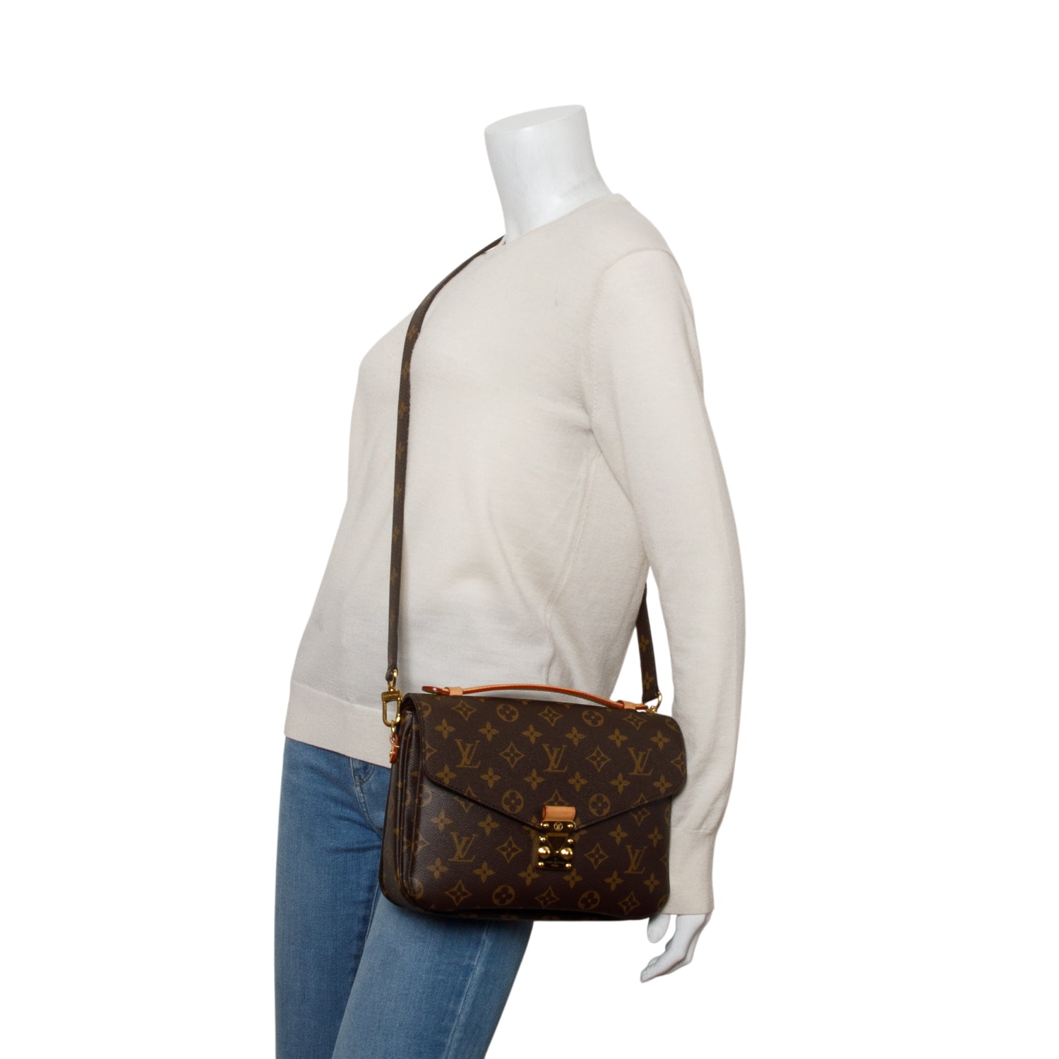 Louis Vuitton Monogram Pochette Metis w/ Strap