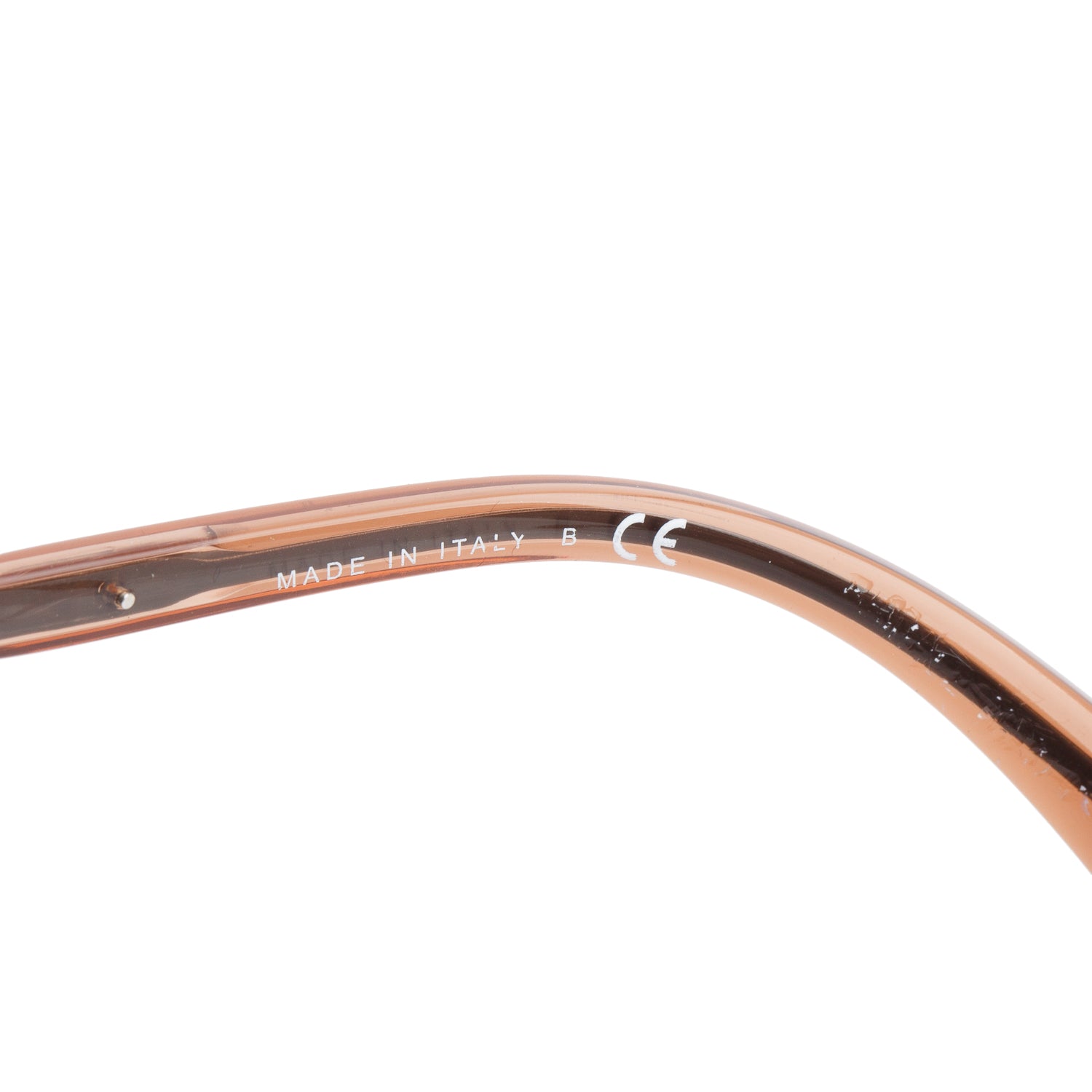Chanel 5440 Brown Acetate Logo Polarized Round Sunglasses w/ Case